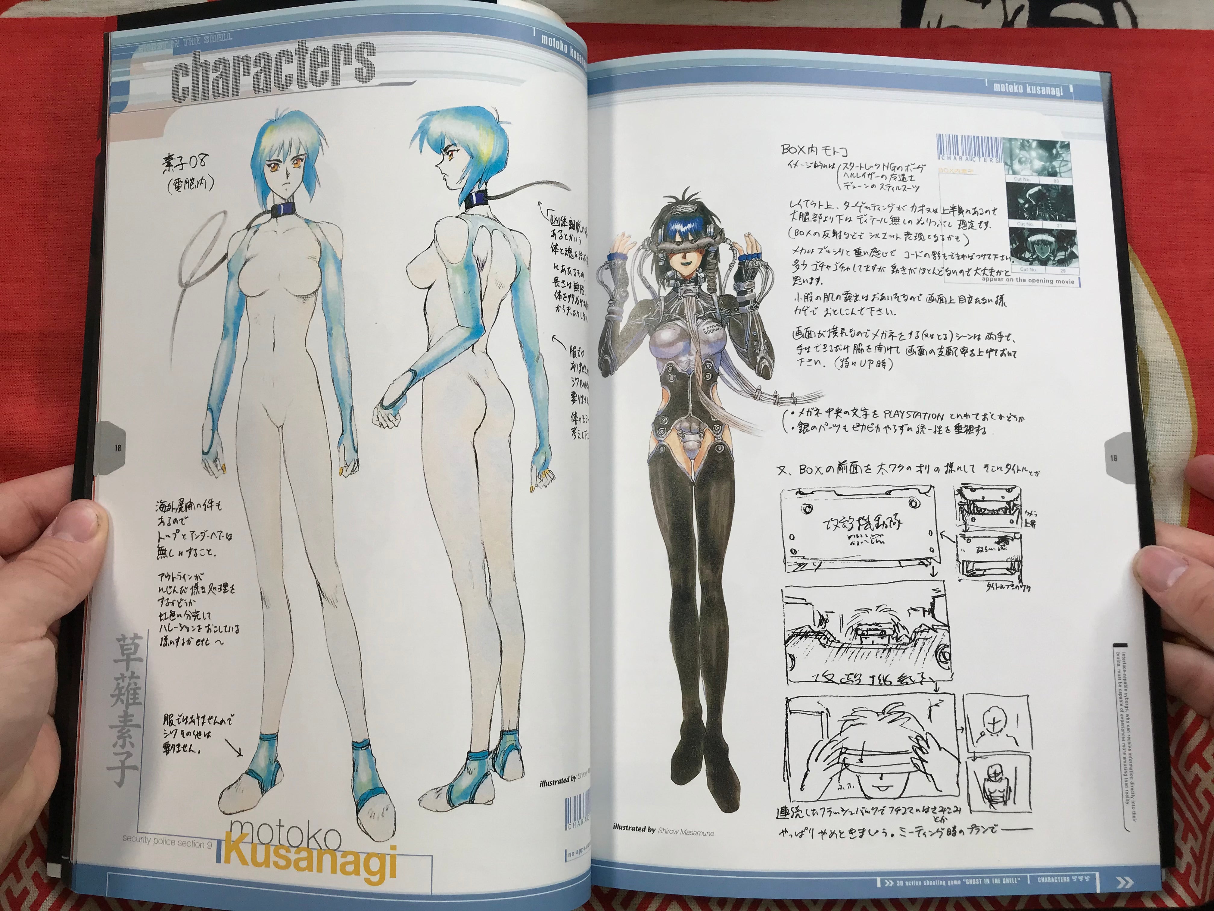 Ghost in the Shell Official Art Book (1997)