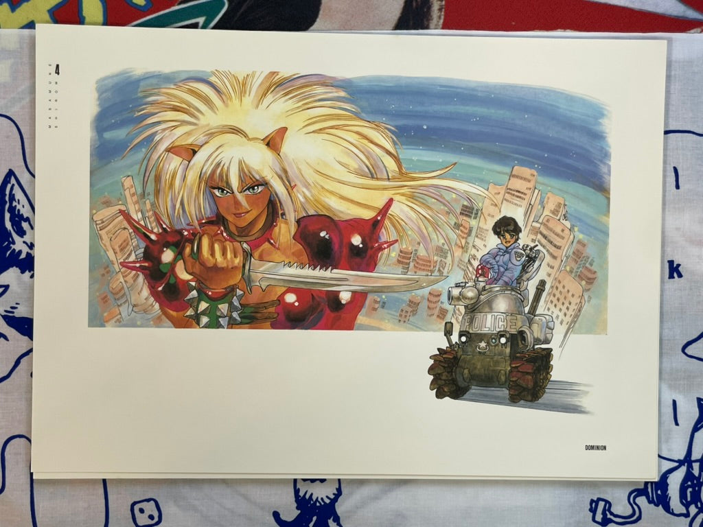 Dominion Club Reproduction Art Set by Shirow Masamune (1987)-thumbmail-5
