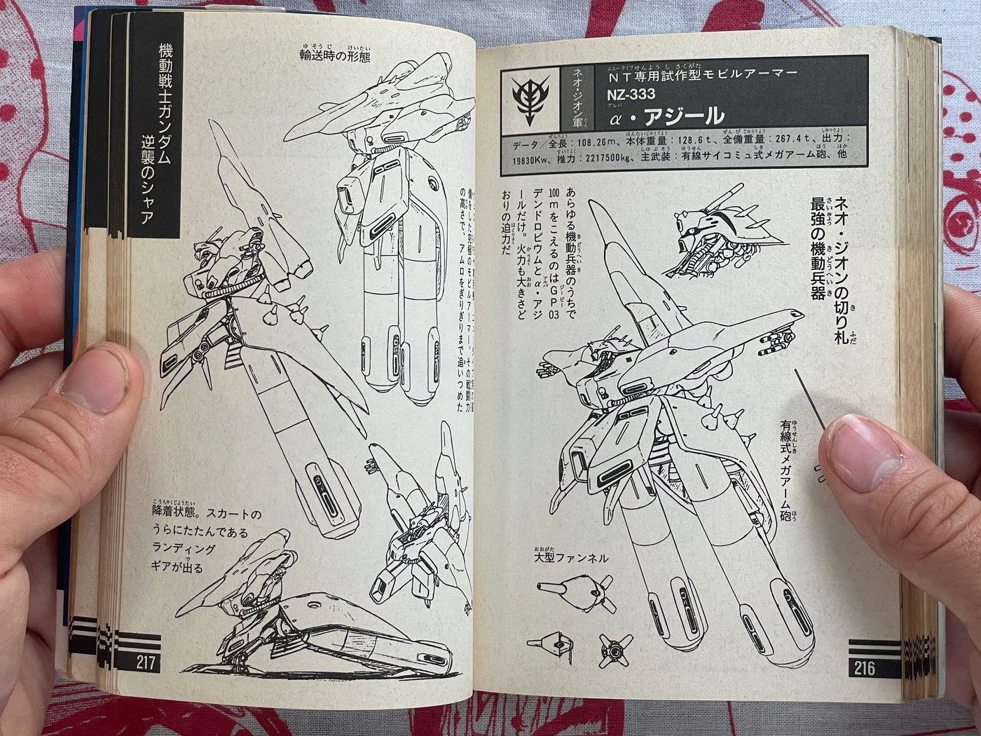 Mobile Suit Gundam Encyclopedia - bunko sized (1993)