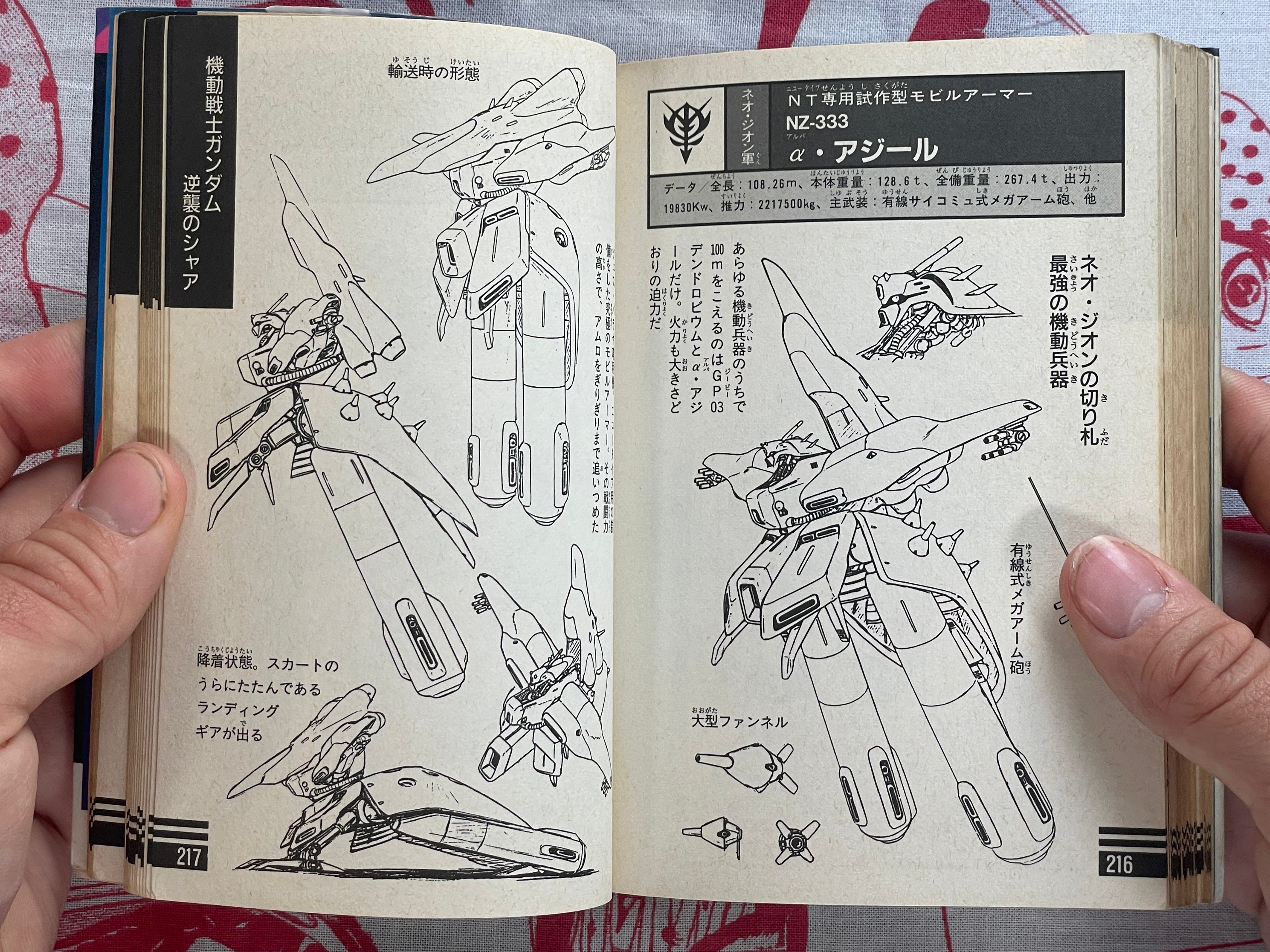 Mobile Suit Gundam Encyclopedia - bunko sized (1993)