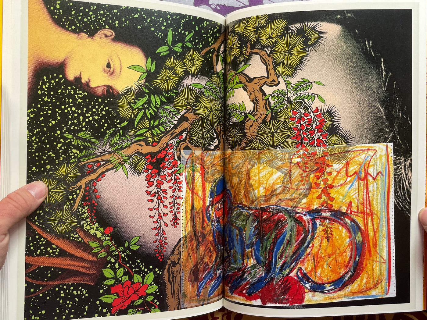 Blessing of the Forest by Keiichi Tanaami (1991)