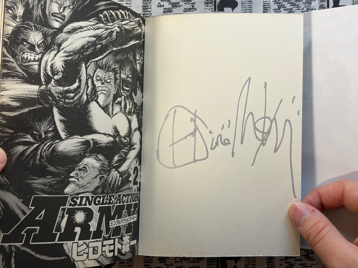 SIGNED Single Action Army 1-2 Full Set by Shinichi Hiromoto (1992)-thumbmail-3