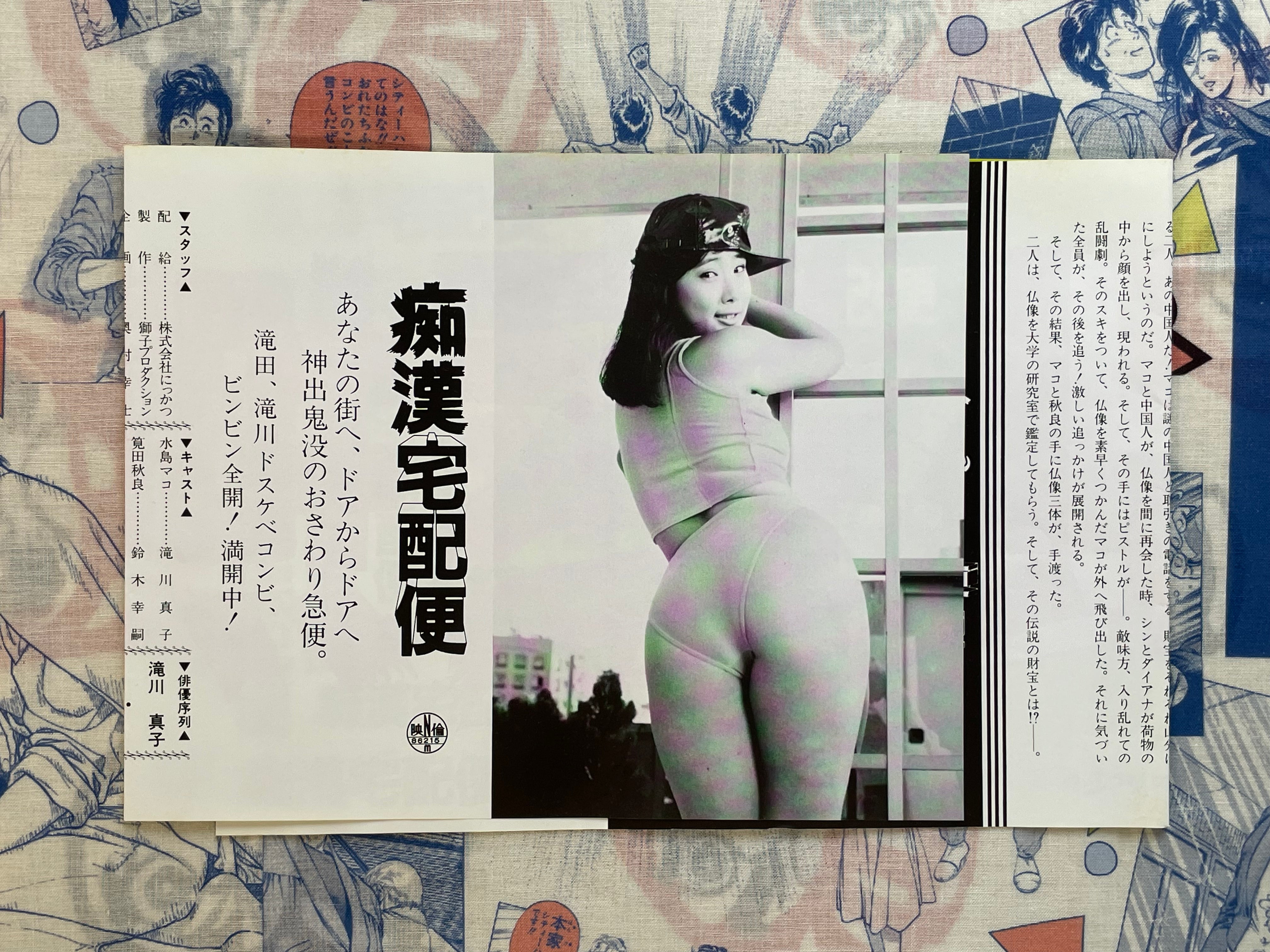 Movie Promo Poster: Perverted Courier (1986)