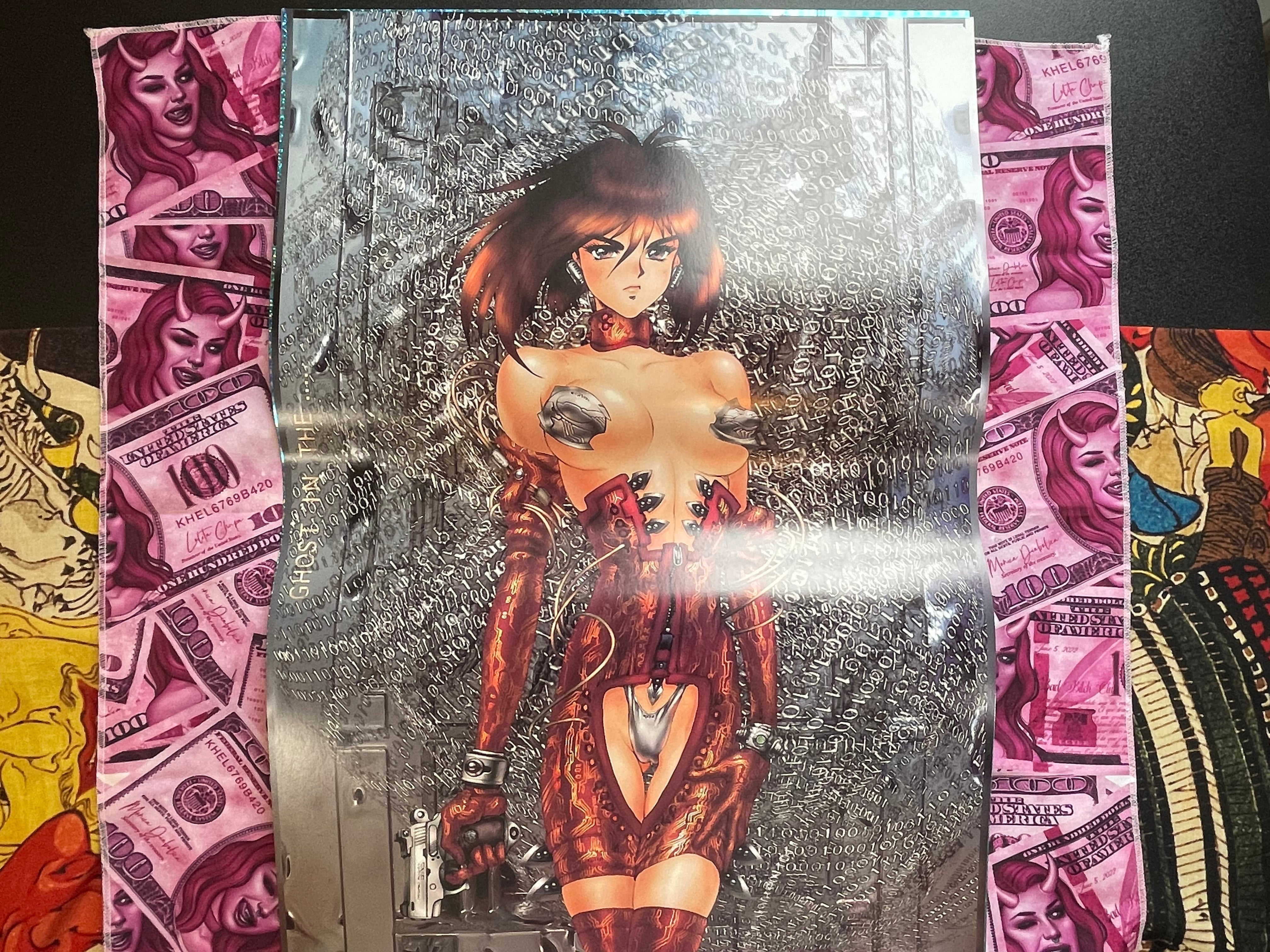Cyberdelics Ghost in the Shell Super Graphic Collection Box Set w/ Shipping Box
