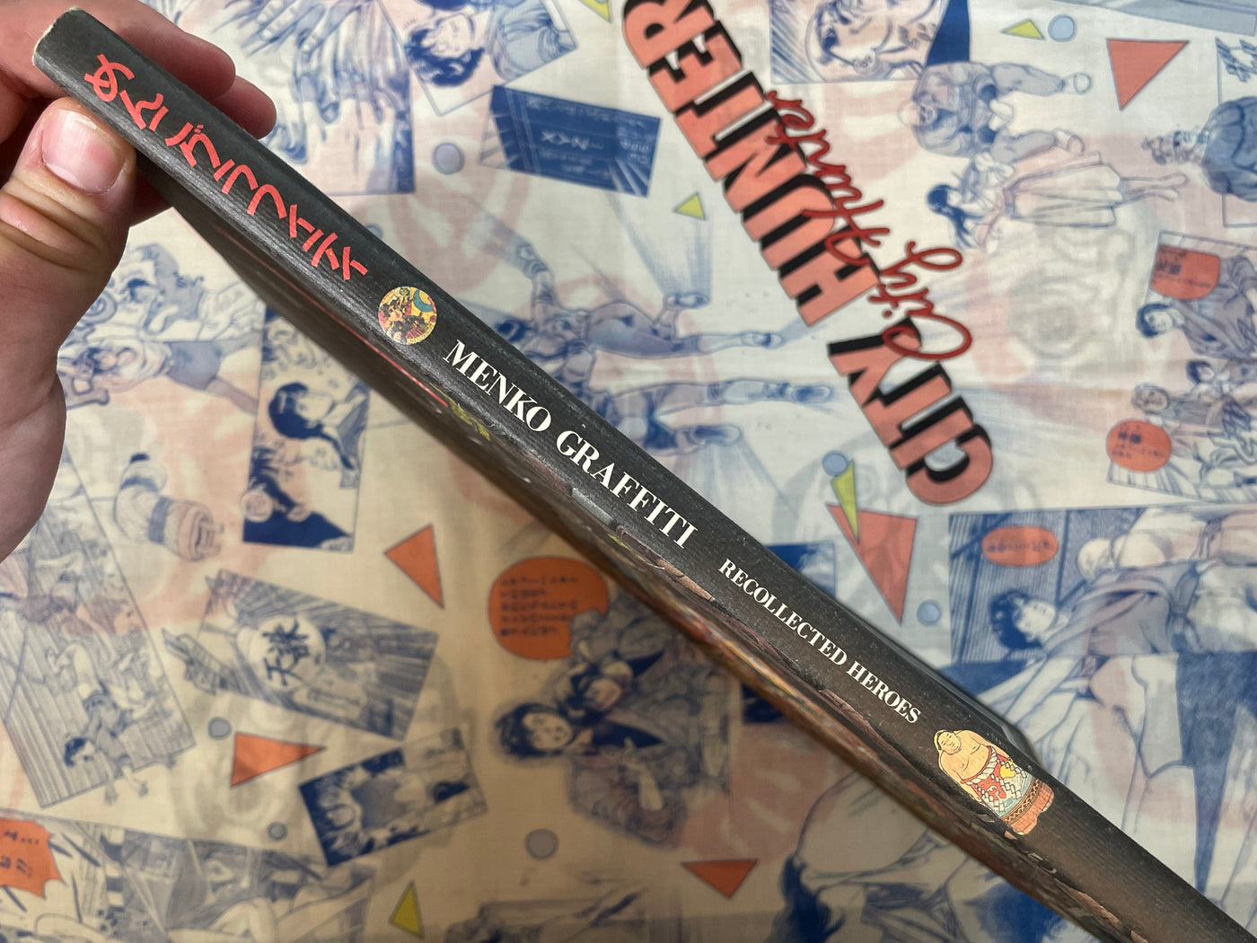 Menko Graffiti Recollected Heroes by Harafumi Takaie (1991)