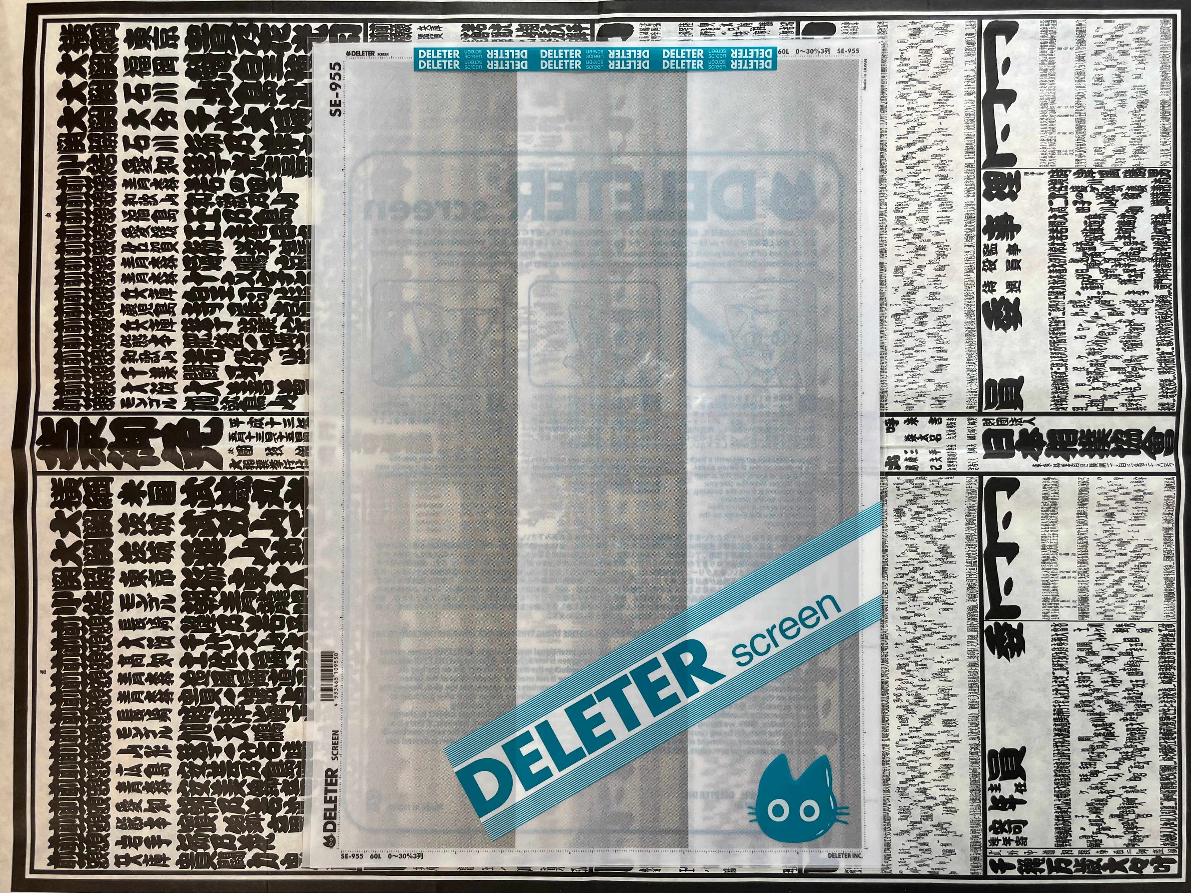 Deleter Screen SE-955 (1 Sheet)