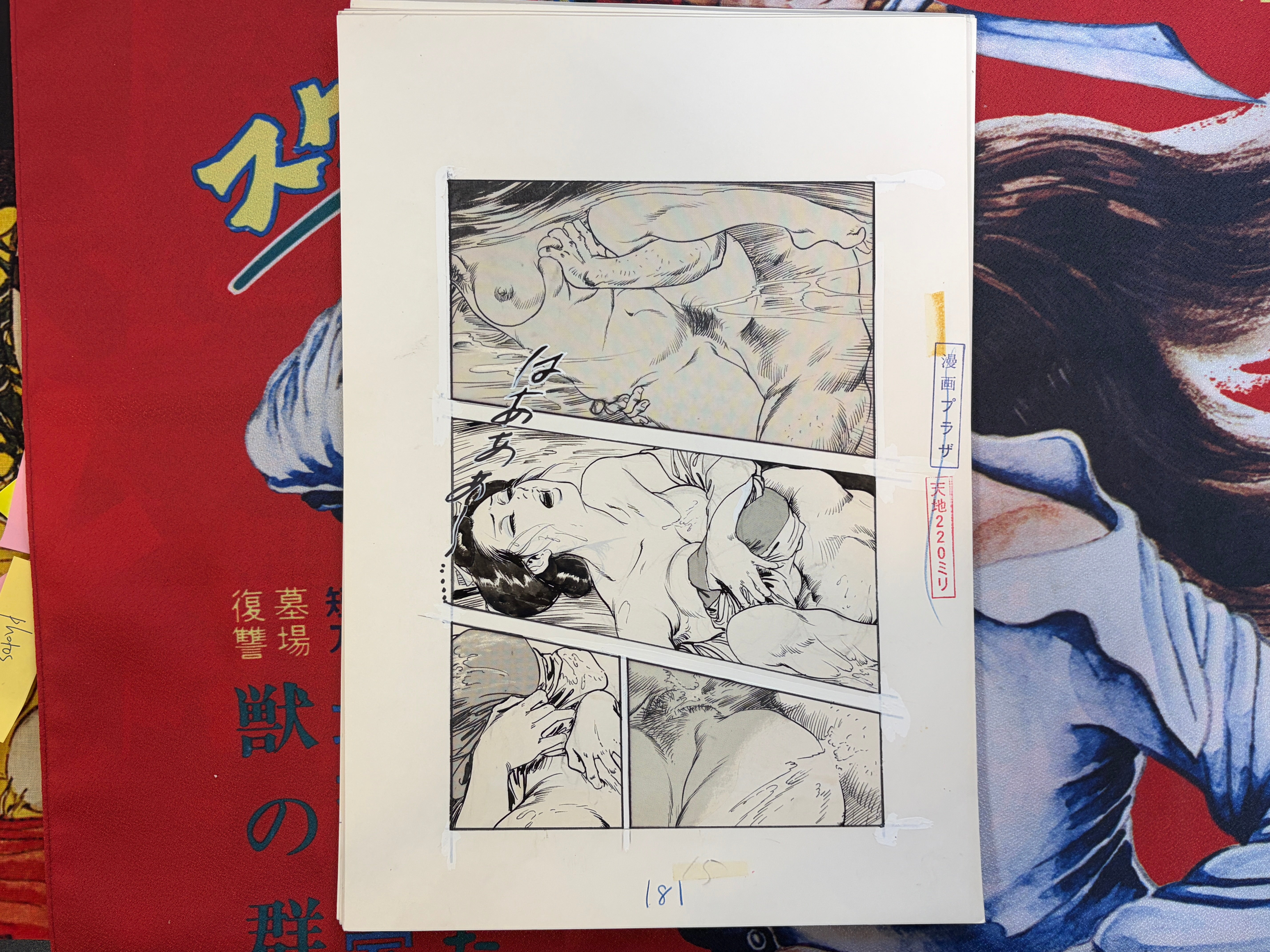 Ken Tsukikage Genga Artwork (Set of 22 Pages) - COE Included