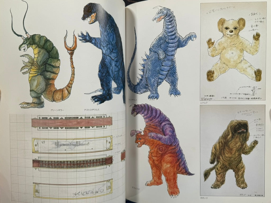 Encyclopedia of Kaiju Apparitions (1990) by Noriyoshi Ikeya