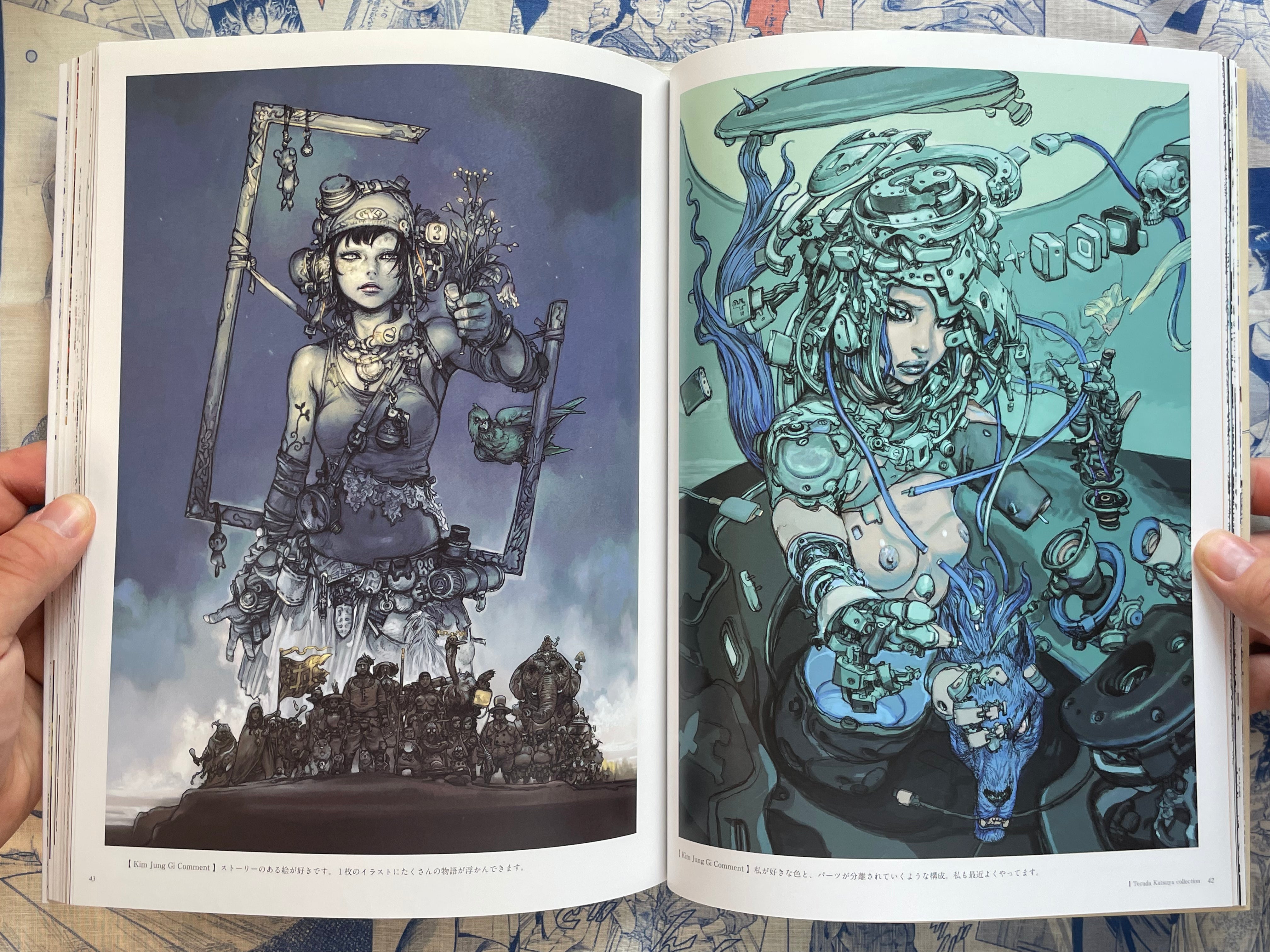 Terada Katsuya X Kim Jung Gi Illustration Collection (2017/2024 Edition)-thumbmail-6