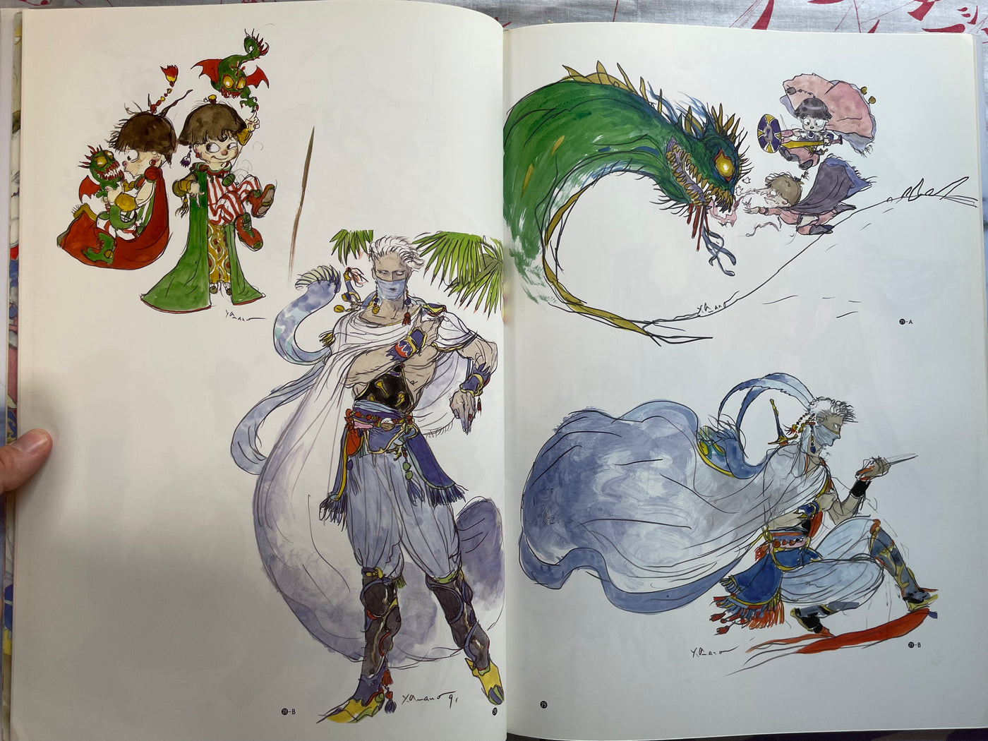 Dawn: The World of Final Fantasy by Yoshitaka Amano (1991)