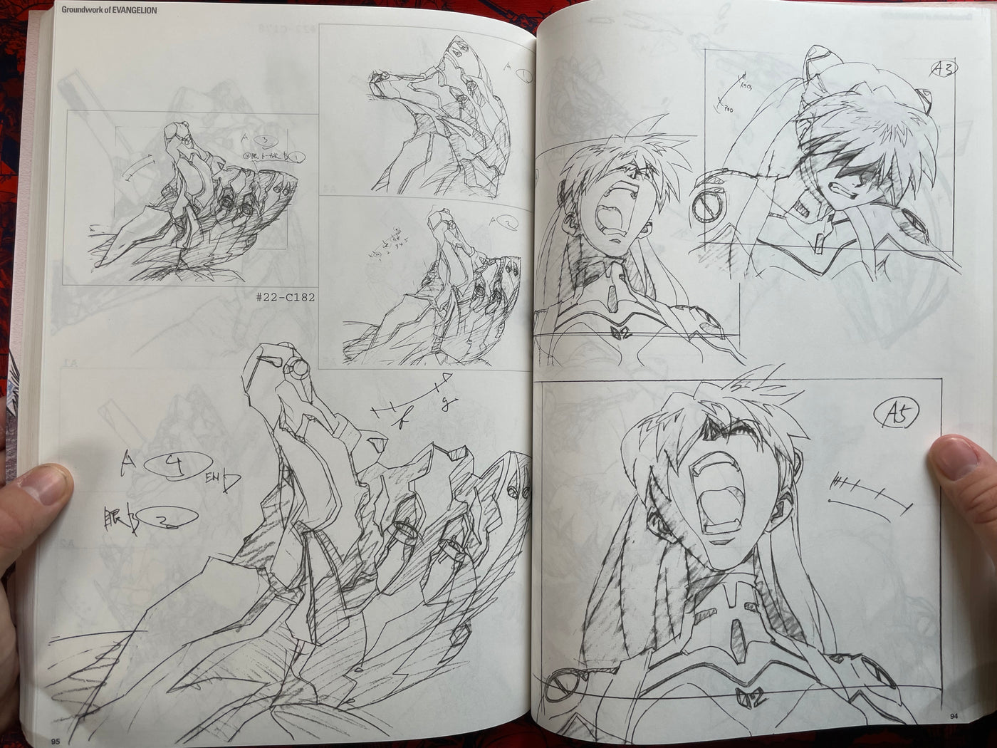 Groundwork of Evangelion 3 by Hideaki Anno (2001)