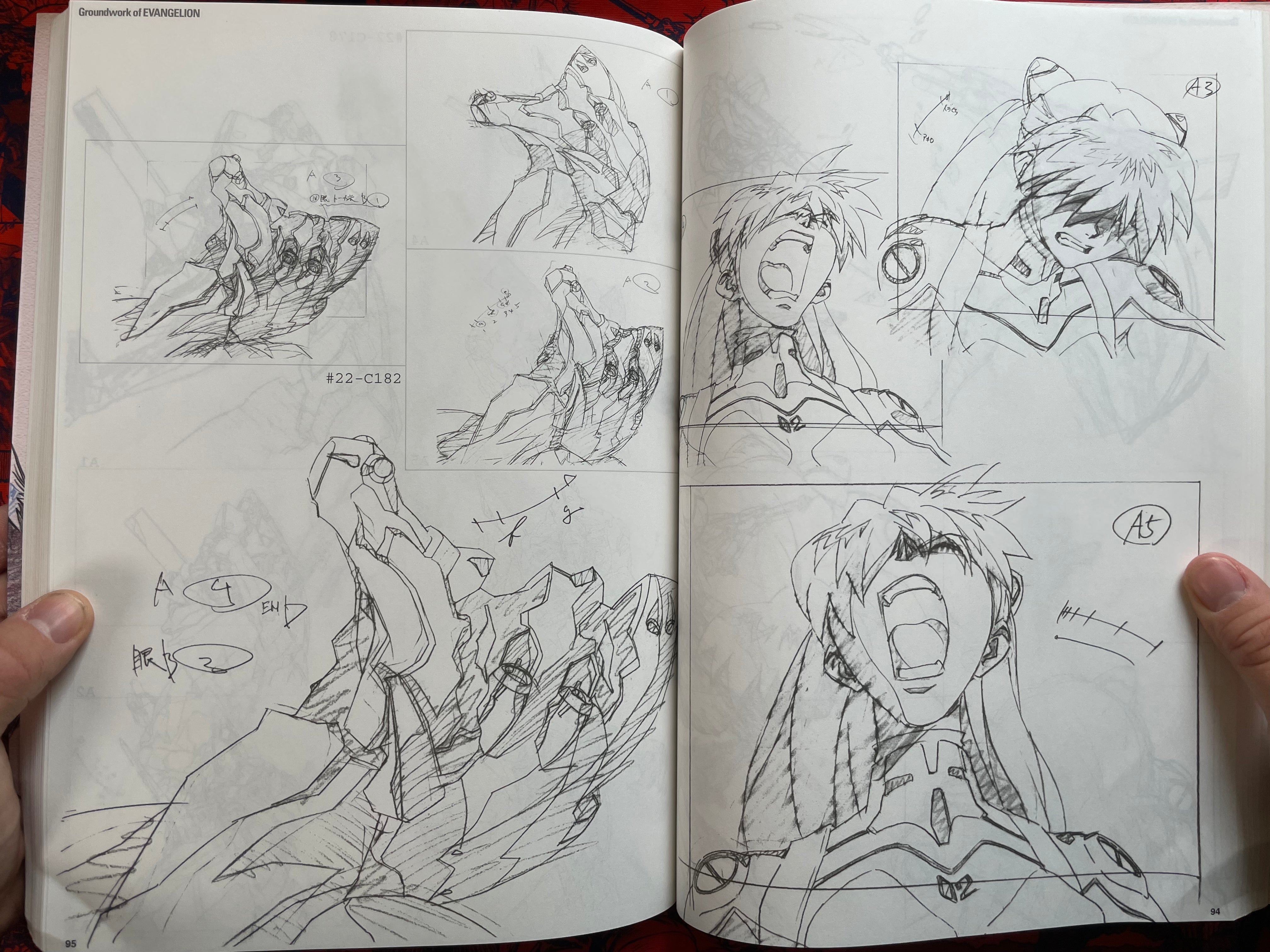 Groundwork of Evangelion 3 by Hideaki Anno (2001)