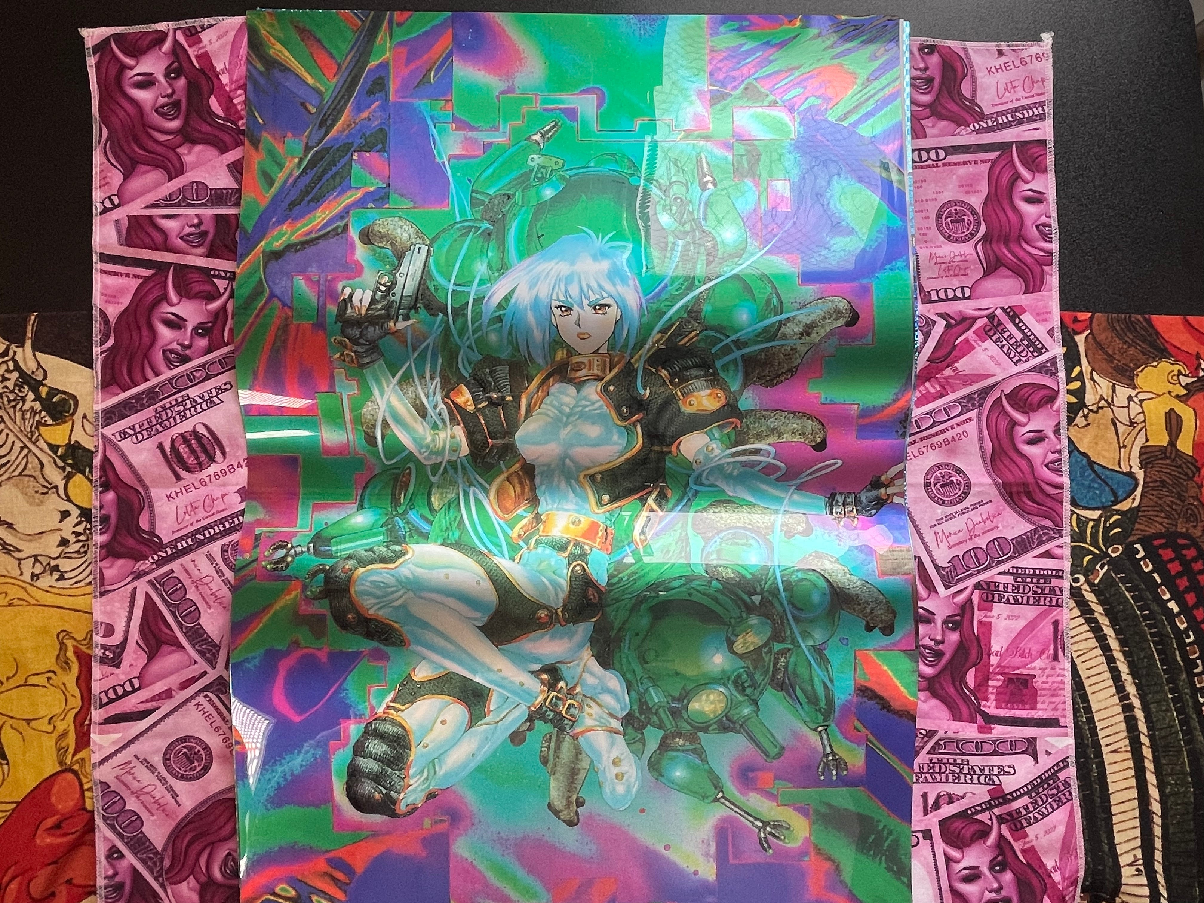 Cyberdelics Ghost in the Shell Super Graphic Collection Box Set w/ Shipping Box
