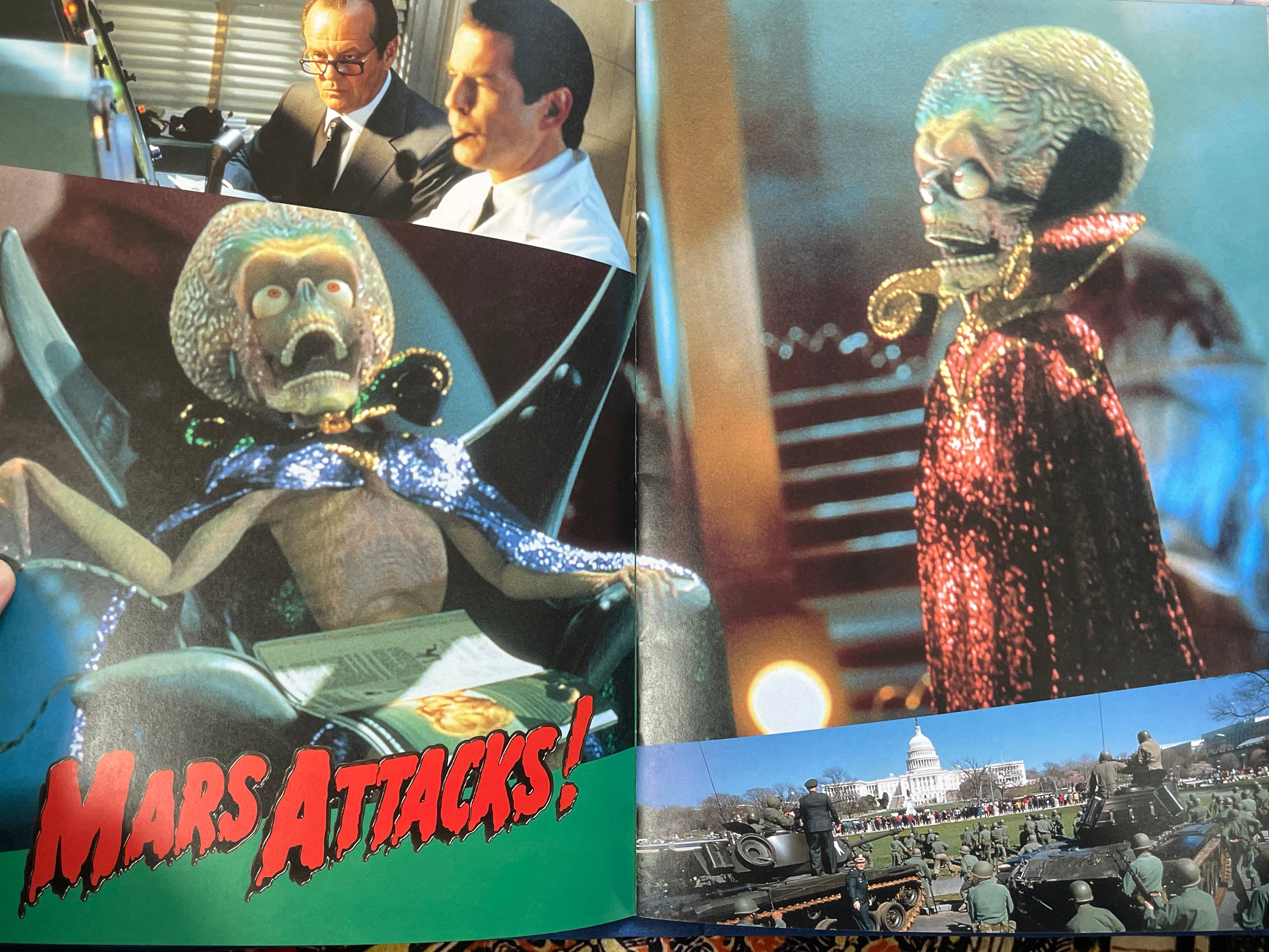 Movie Pamphlet: Mars Attacks! (1996)