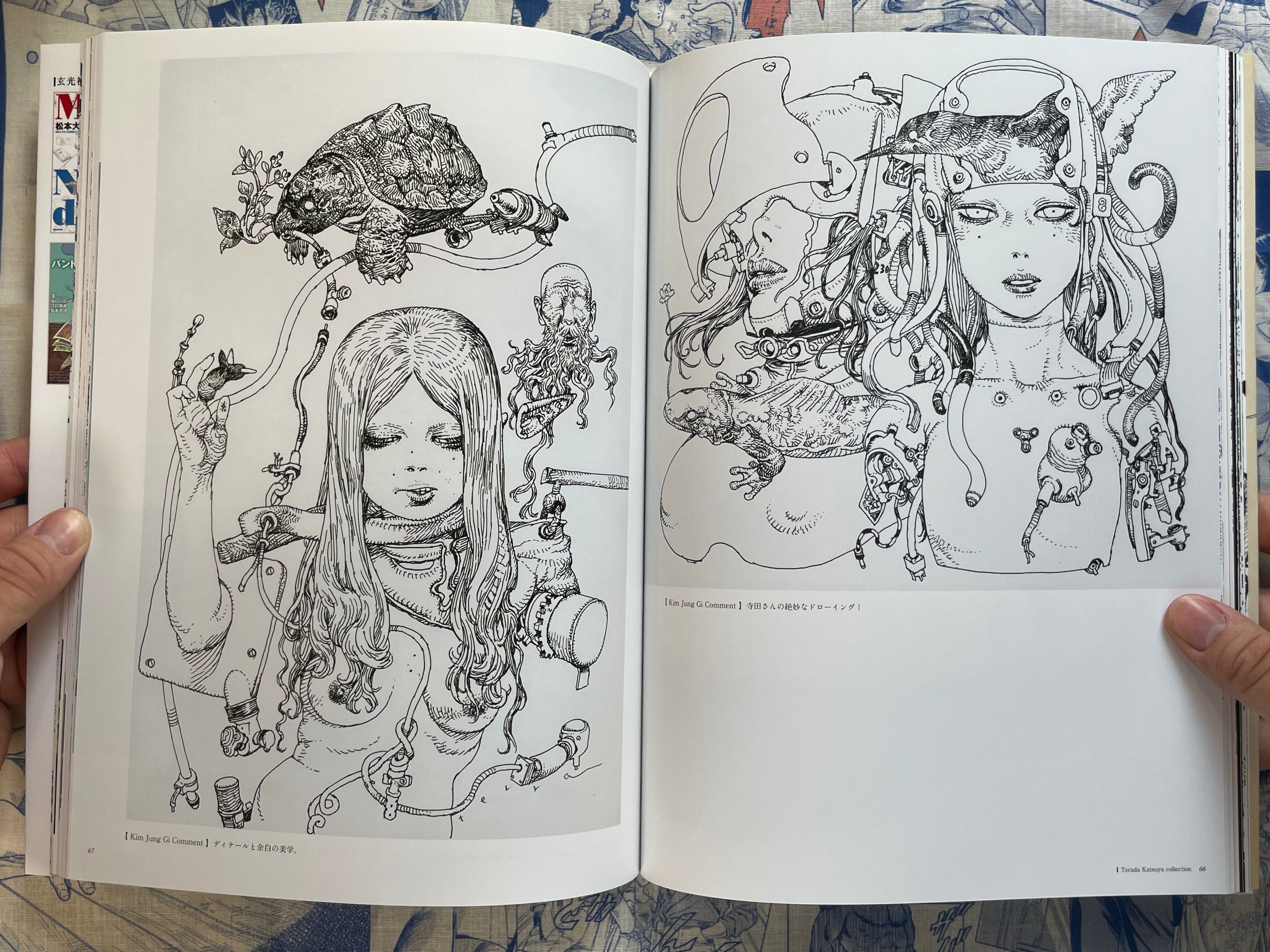 Terada Katsuya X Kim Jung Gi Illustration Collection (2017/2024 Edition)-thumbmail-14