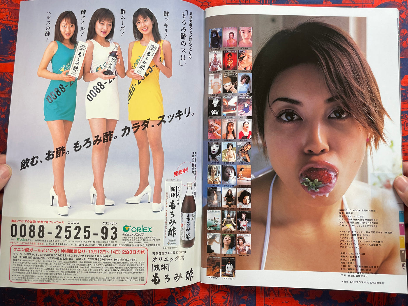 Monthly Shincho Mook: Ogawa Nana (2002)