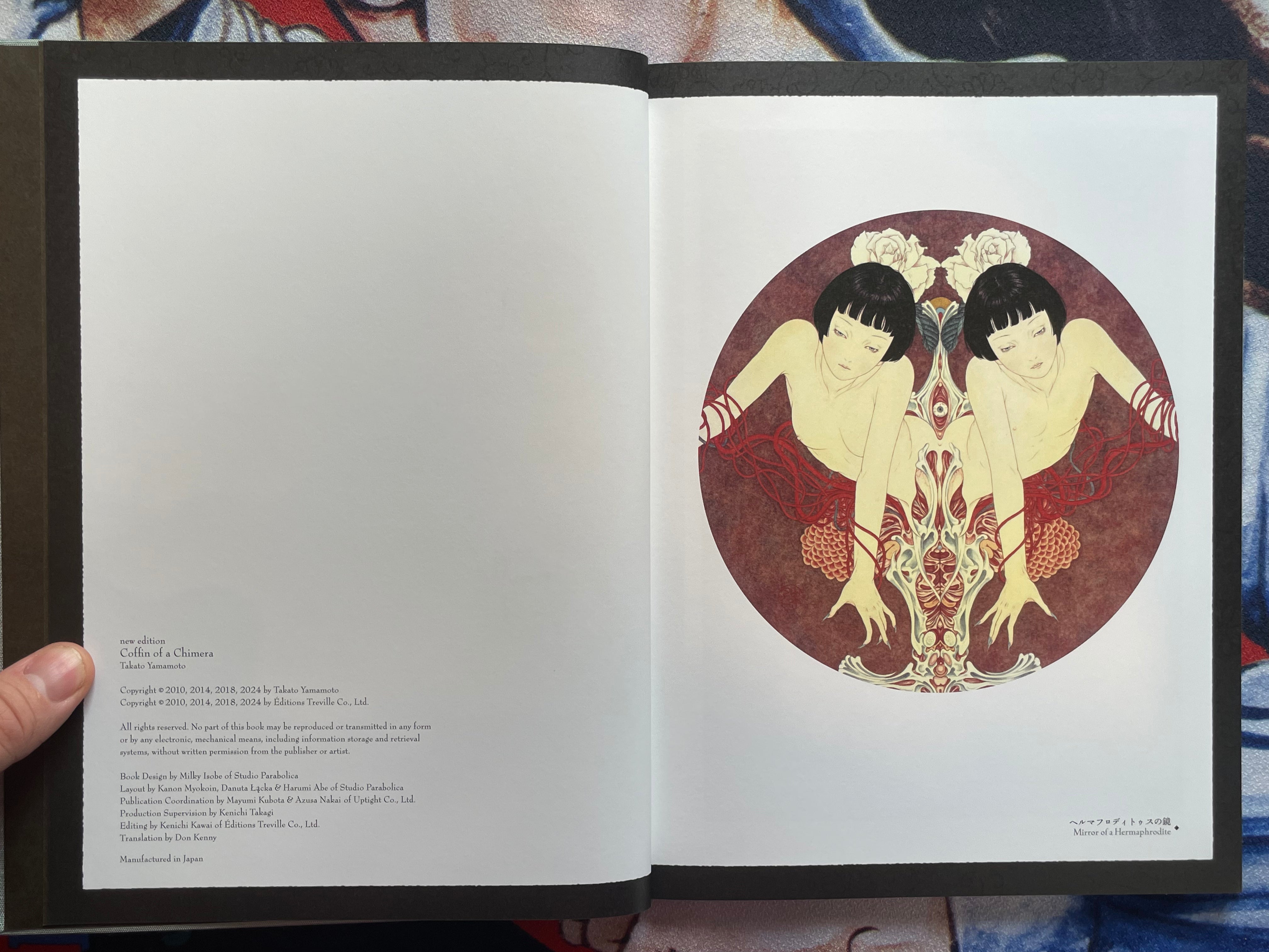 SIGNED Coffin of a Chimera by Yamamoto Takato - Hardcover + Slipcover (2024)