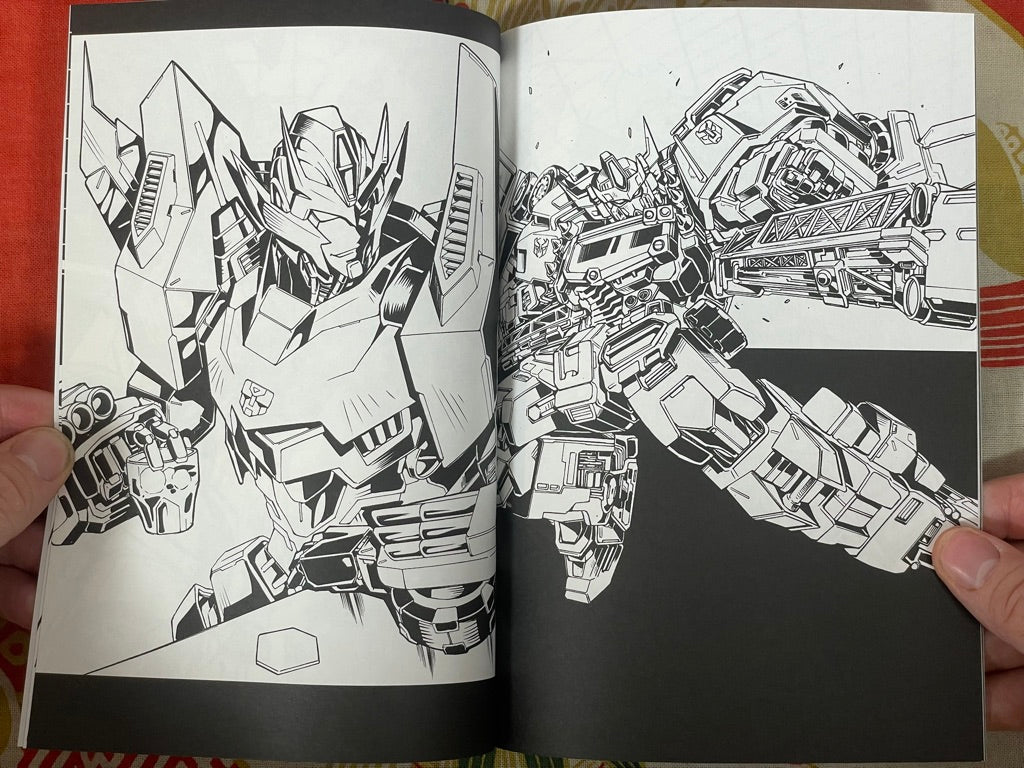 Doujinshi Monochrome: Autobots 2 SIGNED by Naoto Tsushima (1994)