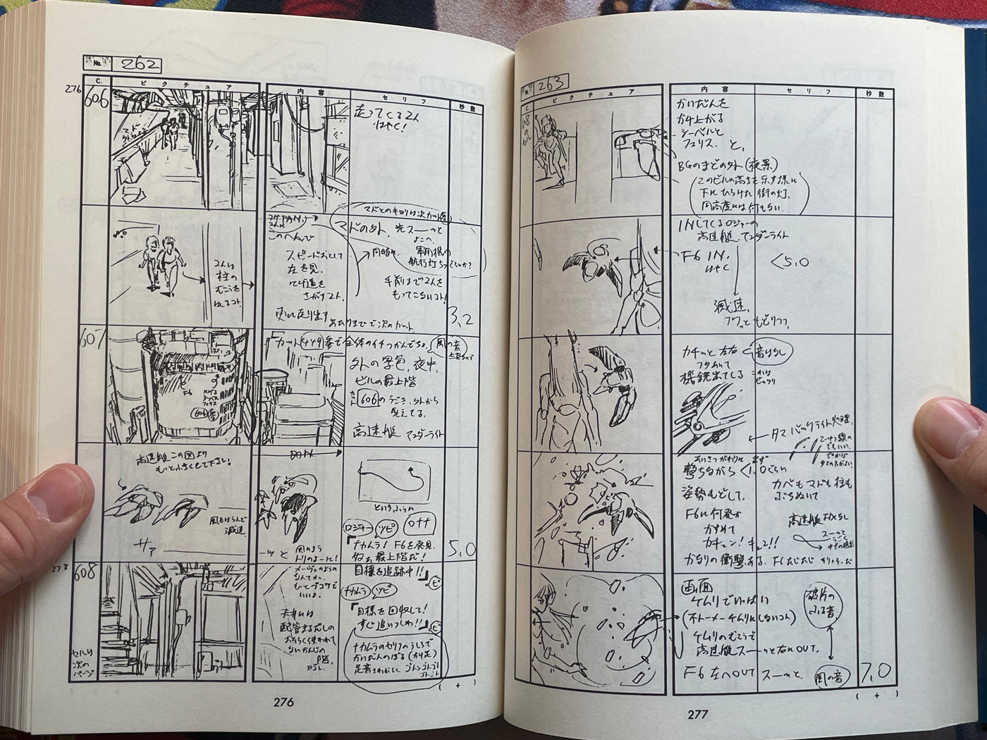 Black Magic M-66 Storyboards by Shirow Masamune (1992)