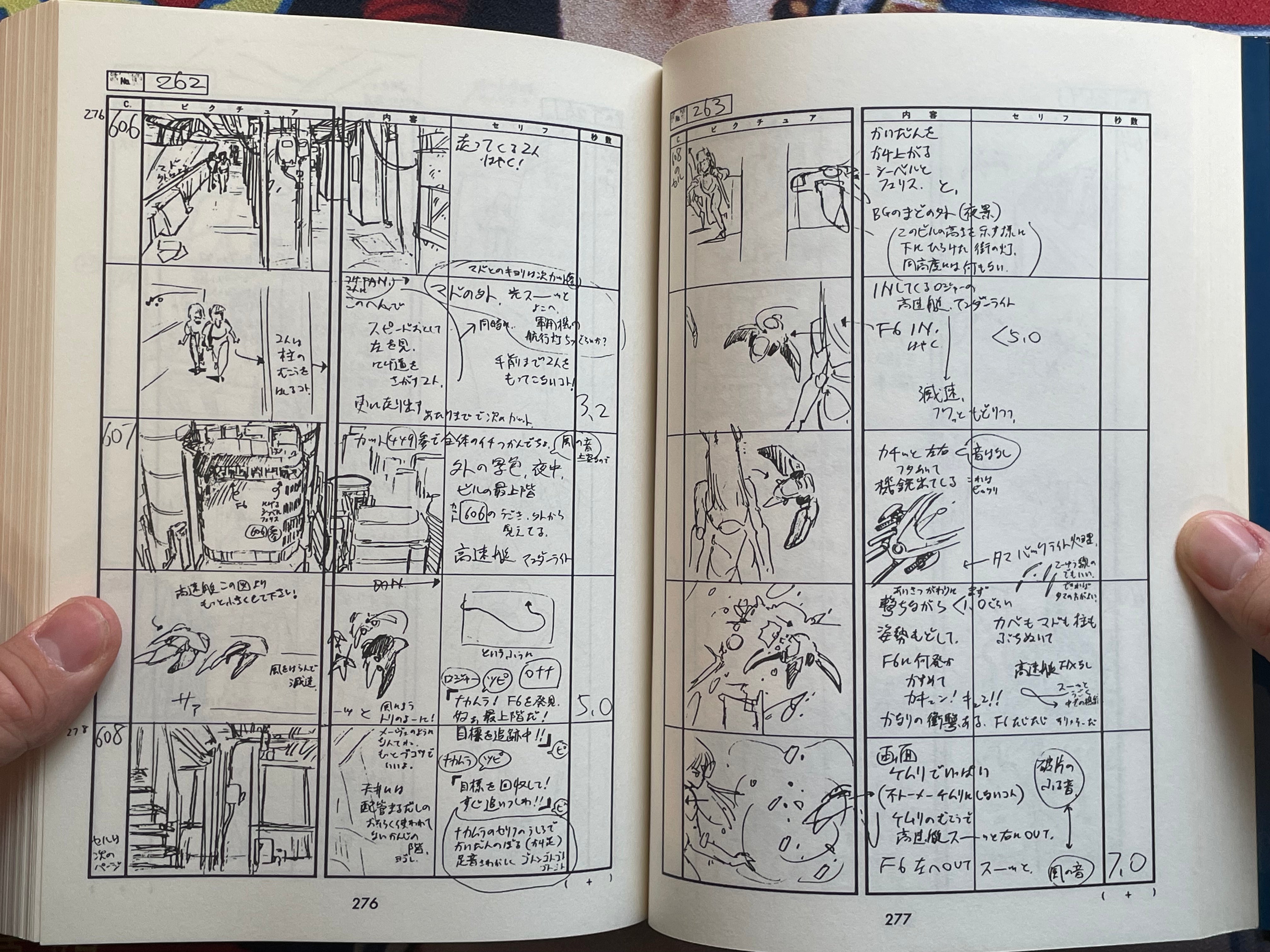 Black Magic M-66 Storyboards by Shirow Masamune (1992)