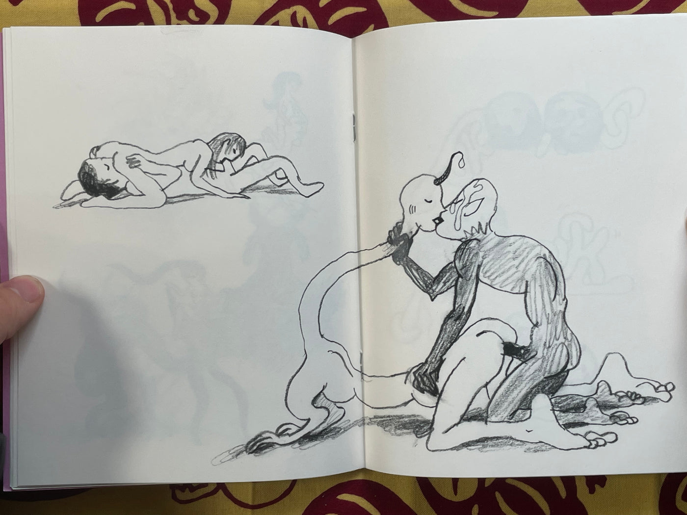 Erotic Sketch Book by Seo Seosie Kim