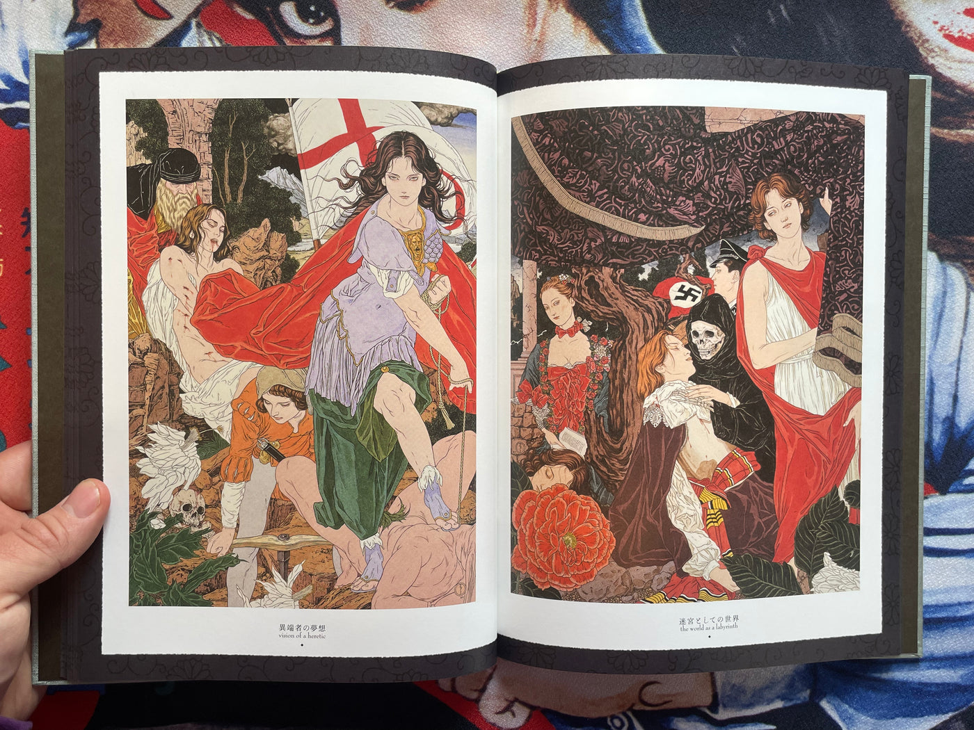 SIGNED Altar of Narcissus - Hardcover + Slipcover by Yamamoto Takato (2023)