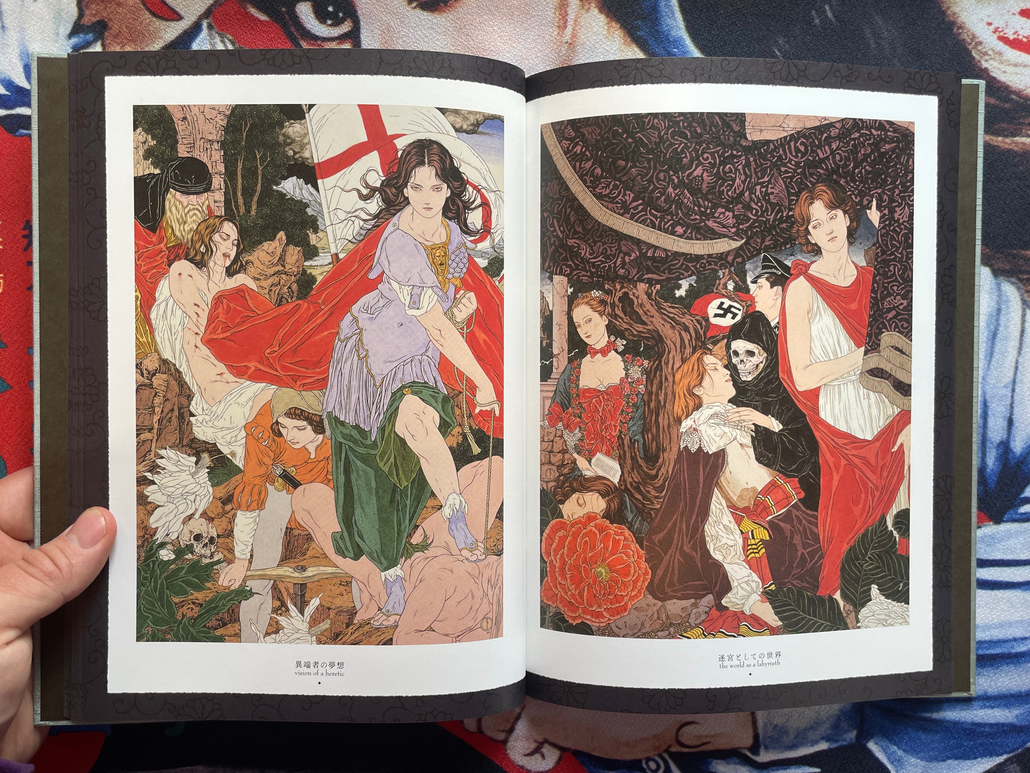 SIGNED Altar of Narcissus - Hardcover + Slipcover by Yamamoto Takato (2023)