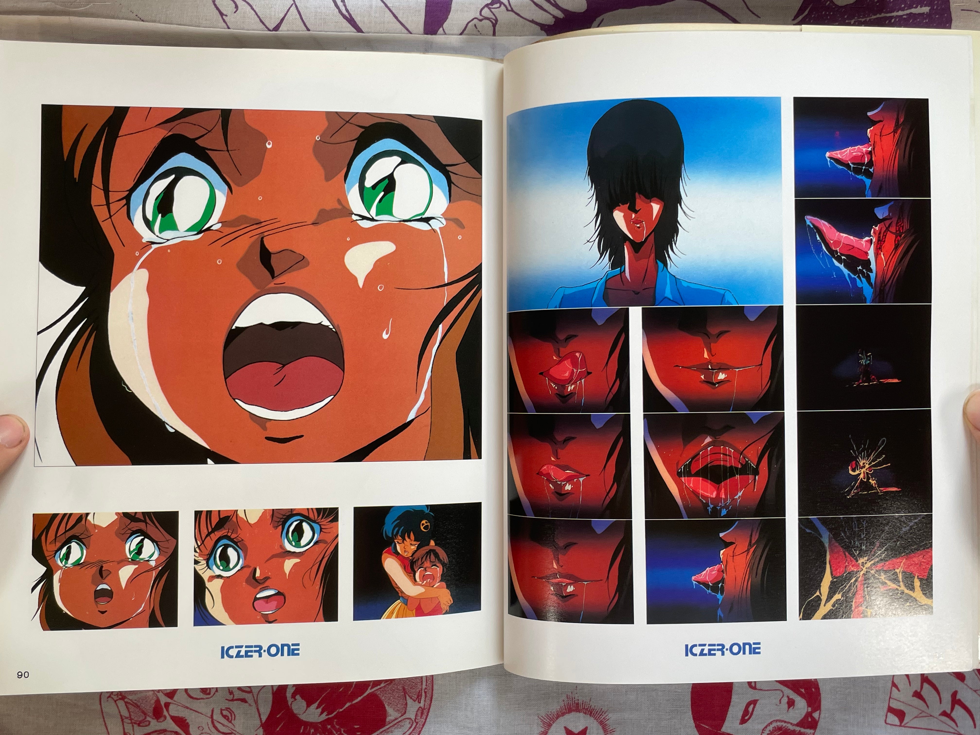 Fight!! Iczer-One Characters' Album by Hirano Toshihiro (1986)
