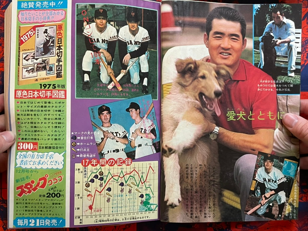 Weekly Shonen Sunday Vol. 45 - Nagashima Shigeo (11/1974) ^-thumbmail-4