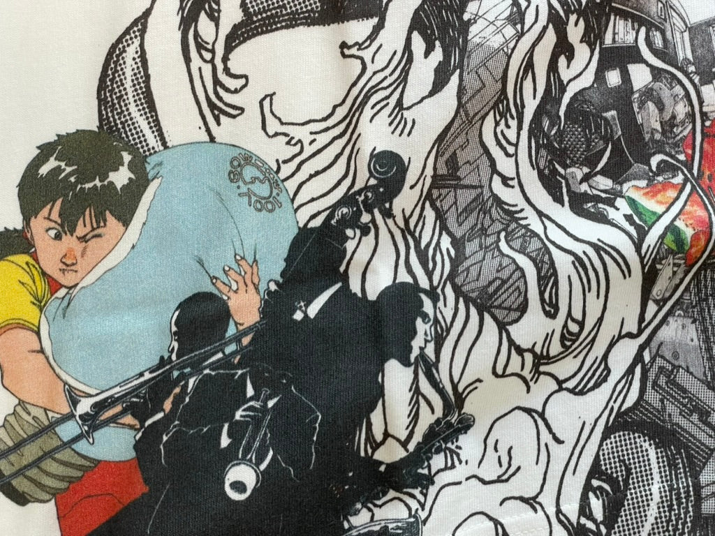 Akira Cel Exhibition Katsuhiro Otomo White T-Shirt (Large)