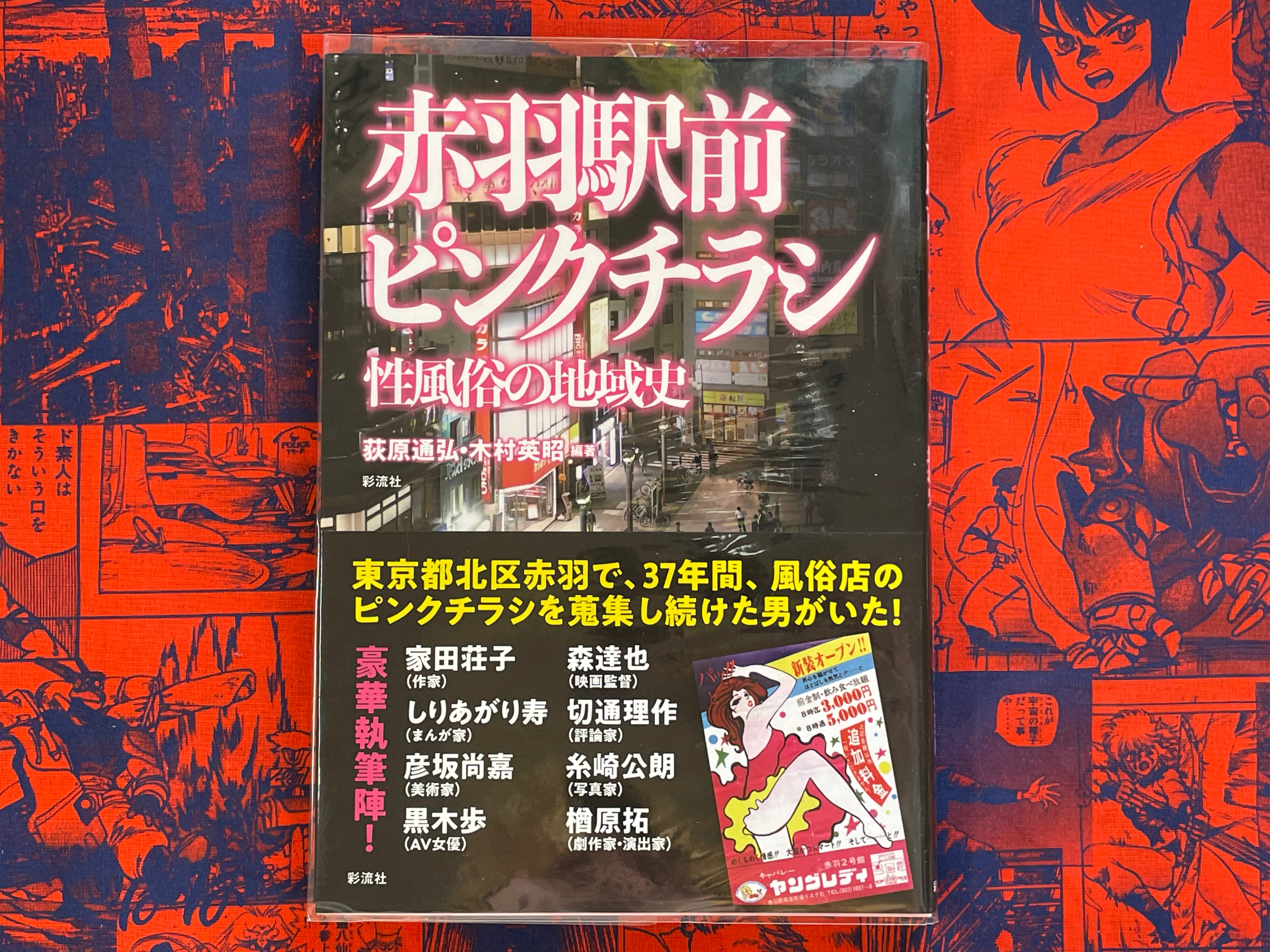 Akabane Station Front Pink Flyers: Sex Industry Region History (2018)