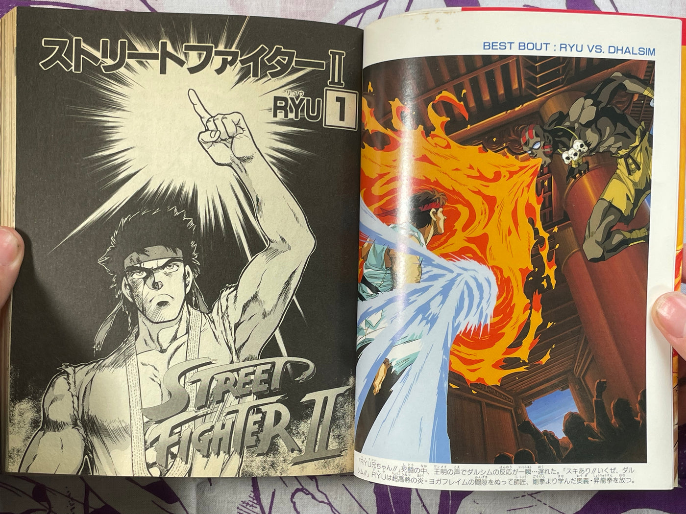 Street Fighter II Ryu 1 & 2 by Masaomi Kanzaki (1993)