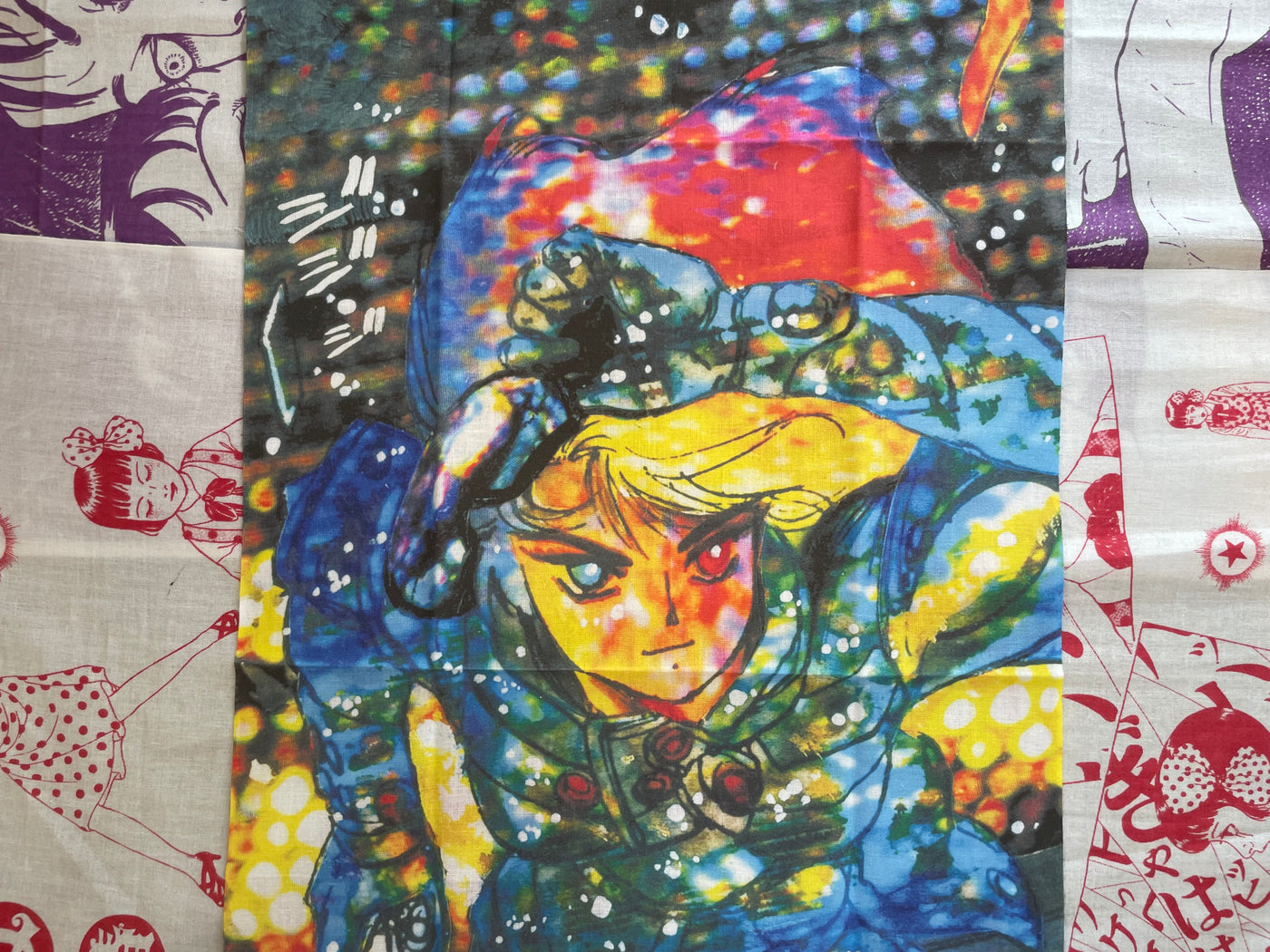 Shirow Masamune Exhibition Ghost in the Shell D Tenugui/Decorative Tapestry