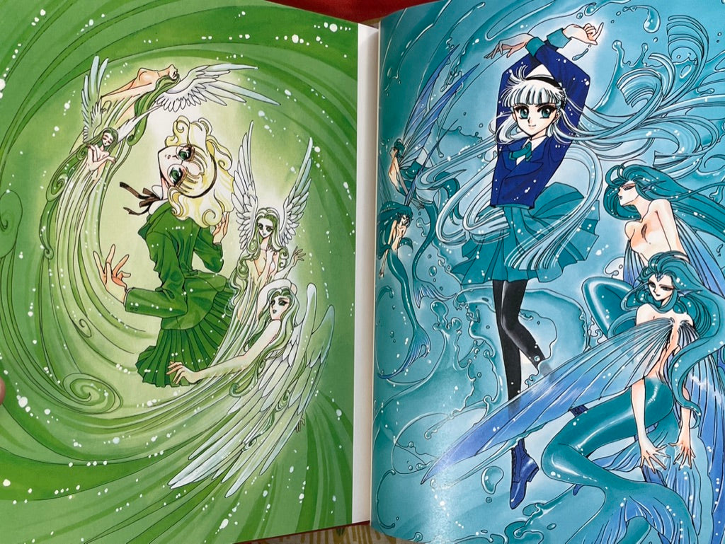 Magic Knight Rayearth Illustrations Collection - Hardcover by