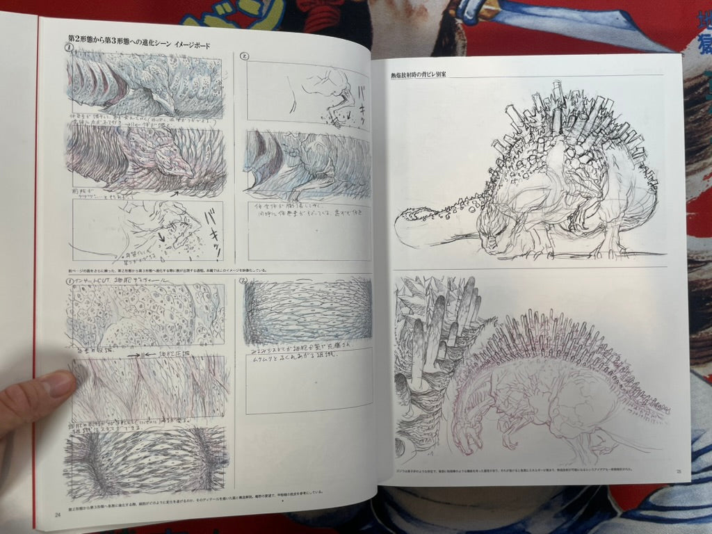 The Art of Shin Godzilla w/Script Book & 2 Posters by Toho (2016