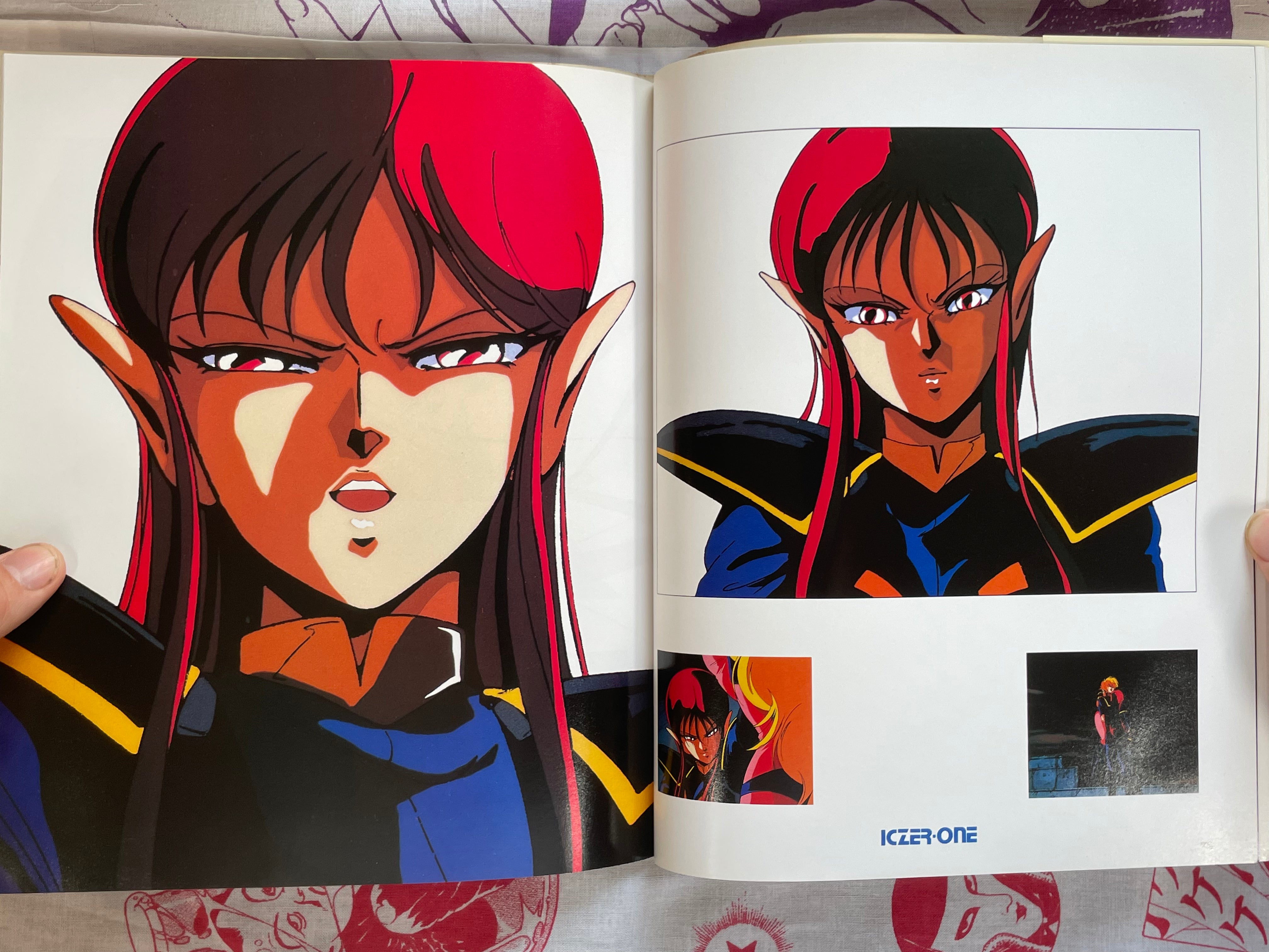 Fight!! Iczer-One Characters' Album by Hirano Toshihiro (1986)