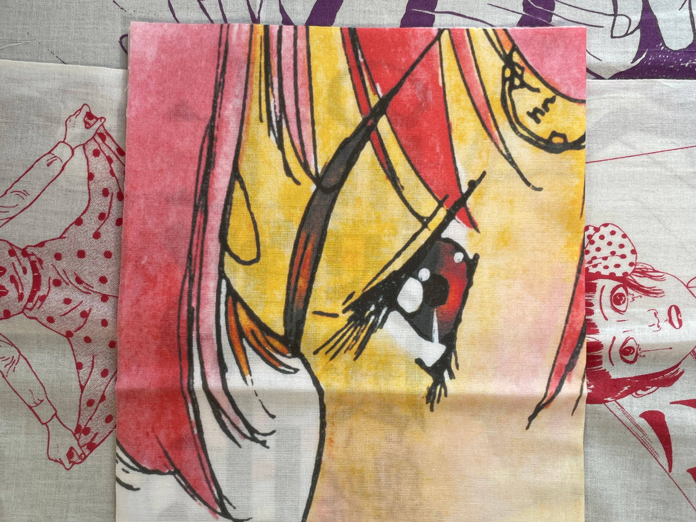 Shirow Masamune Exhibition Ghost in the Shell A Tenugui/Decorative Tapestry