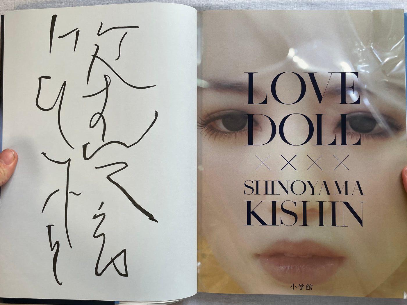 SIGNED Love Doll by Shinoyama Kishin (2017)