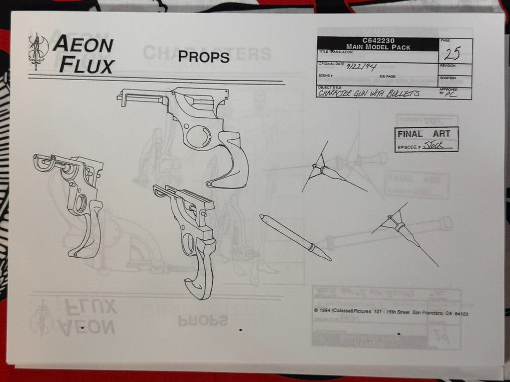 Aeon Flux Settei Animation Guides by Peter Chung (1991)-thumbmail-11
