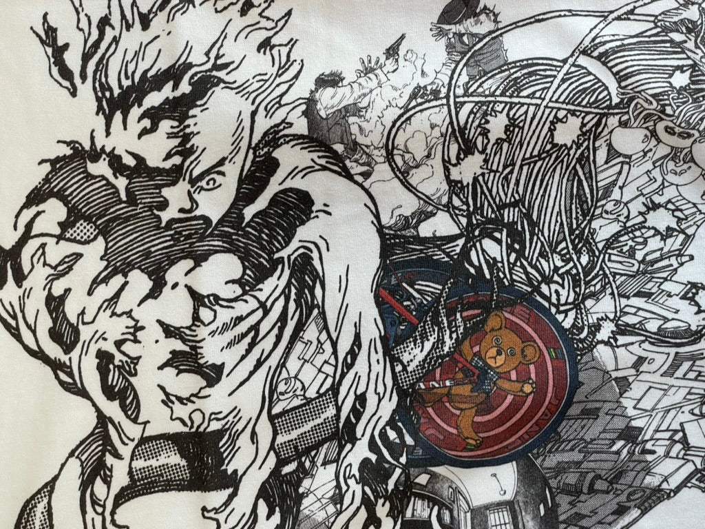 Akira Cel Exhibition Katsuhiro Otomo White T-Shirt (Large)