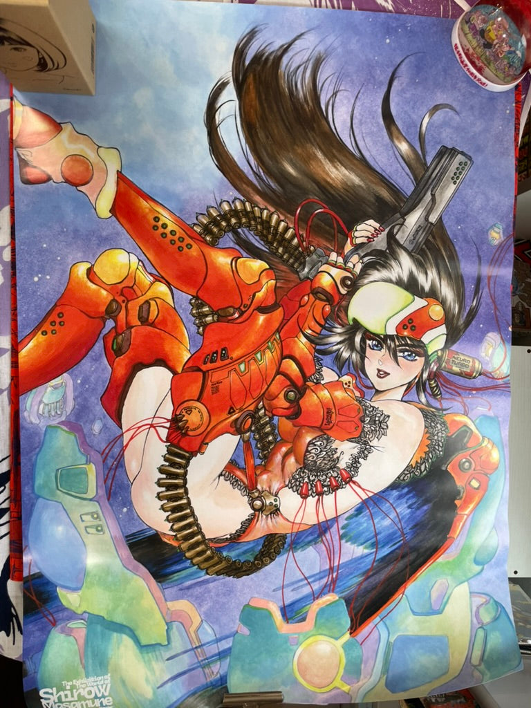 The Exhibition of the World of Shirow Masamune Intron Depot A Poster (B2 Size)