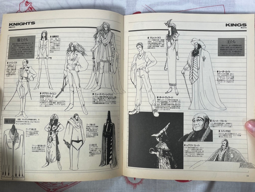 The Official Art of The Five Star Stories by Mamoru Nagano (1992)