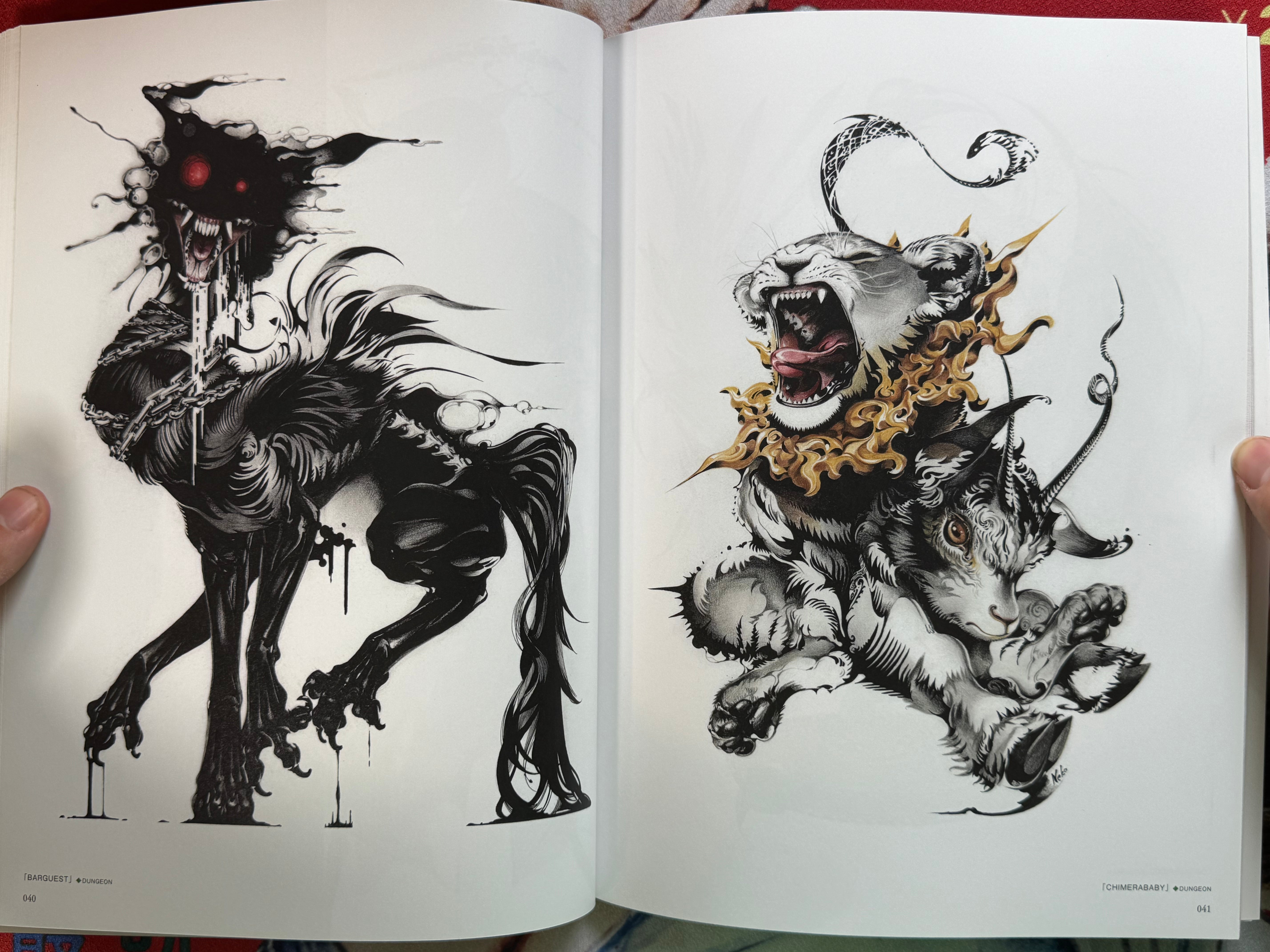Feast and the Beast - w/ SIGNED postcard by NekoshowguN (2021)