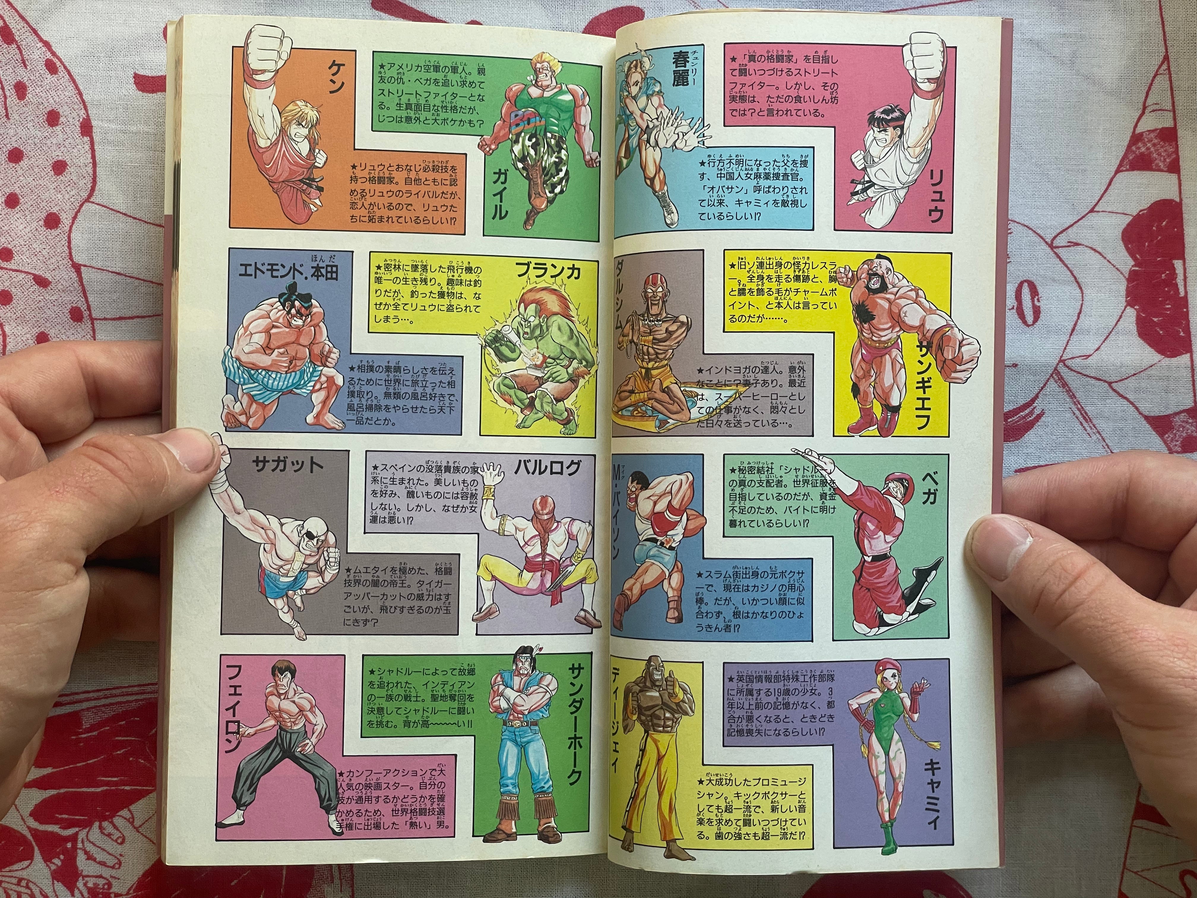Street Fighter II 4 Panel Gag Gaiden #4 by Takashi Hashiguchi (1994)