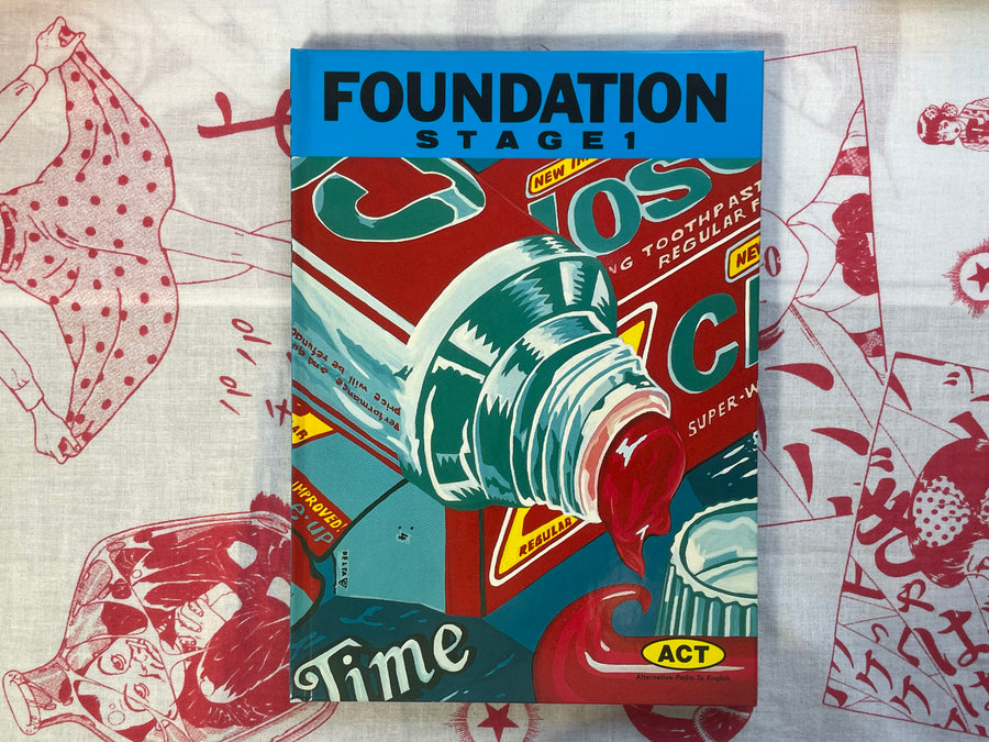 ACT Foundation English 1-4 Complete Set w/Hideru Tsuchiya Cover Art, Art by Kintaro Takahashi and Yoshio Fujiwara (1982)