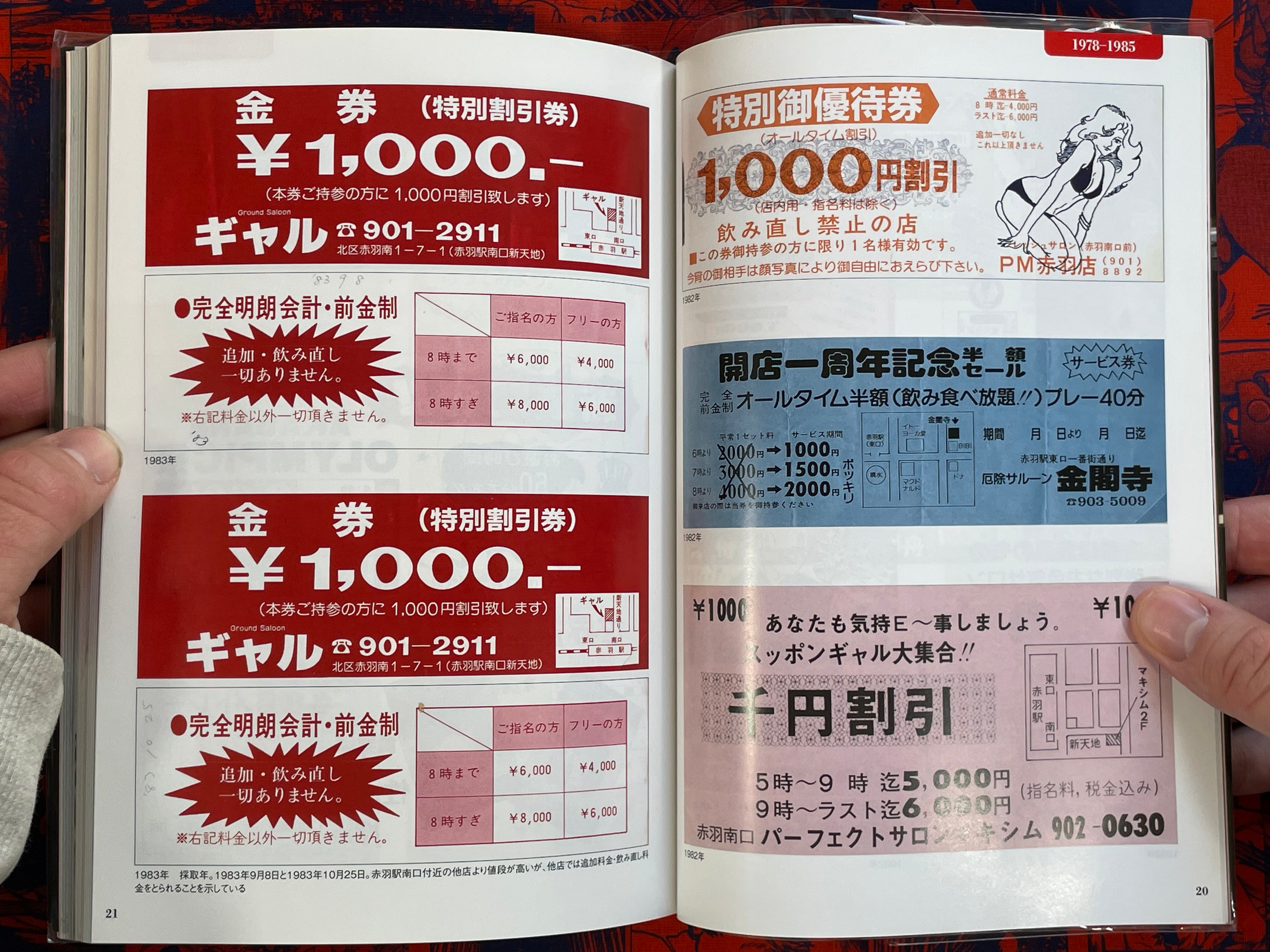 Akabane Station Front Pink Flyers: Sex Industry Region History (2018)