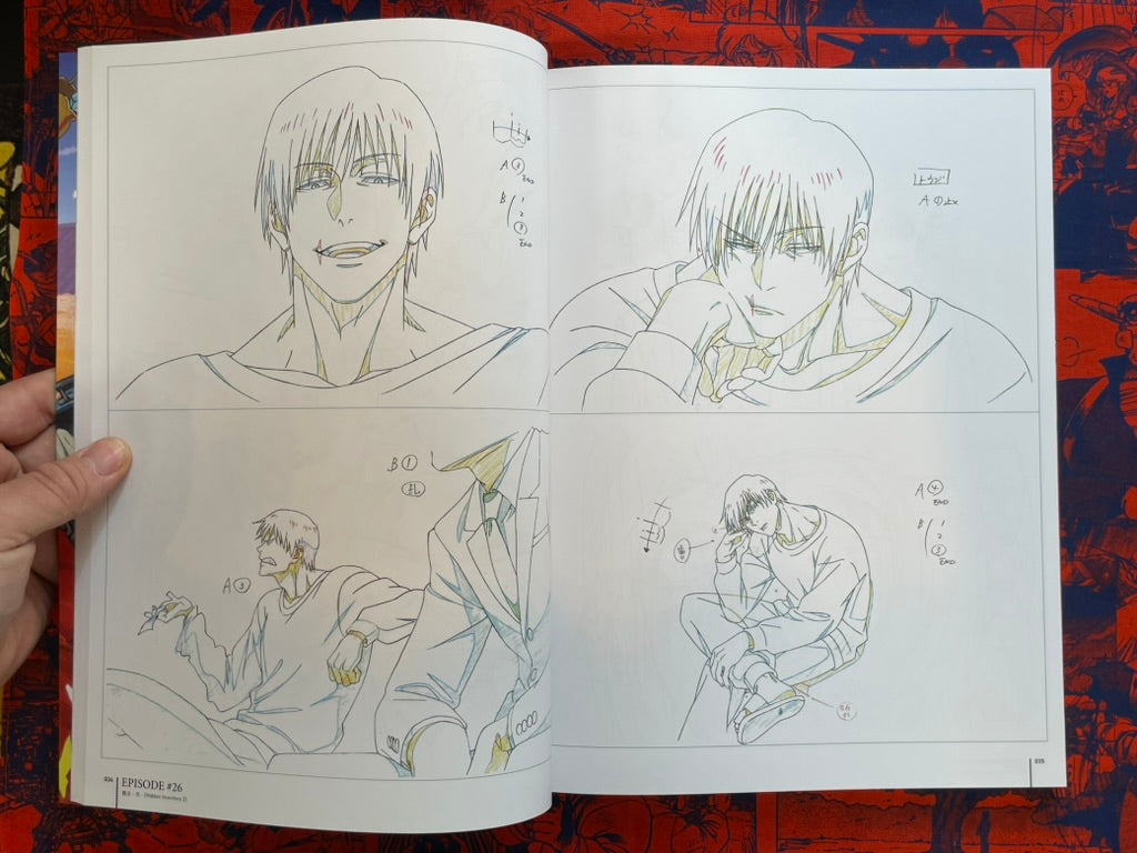 呪術廻戦 KEY ANIMATION Vol.3 Vol.4 Jujutsu Kaisen Key Animation Limited Art Book Vol 3 & 4 Set w
