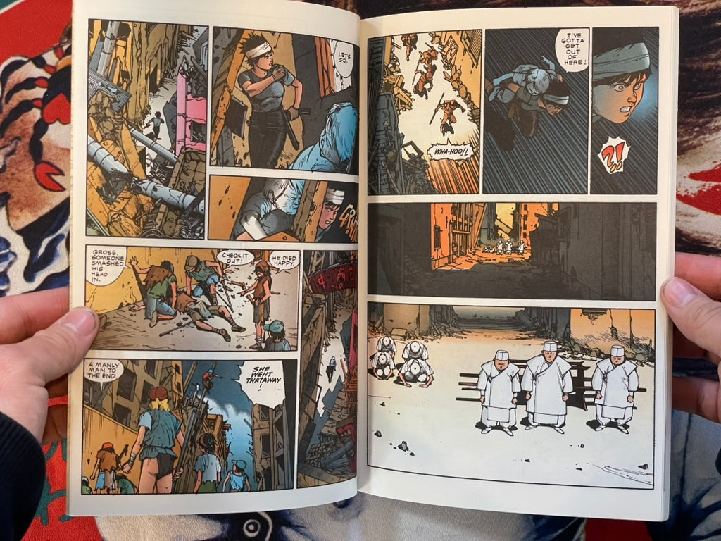 Akira International Edition 1-8 Set (ALL w/Obi Wrap) by Katsuhiro Otomo (1988)