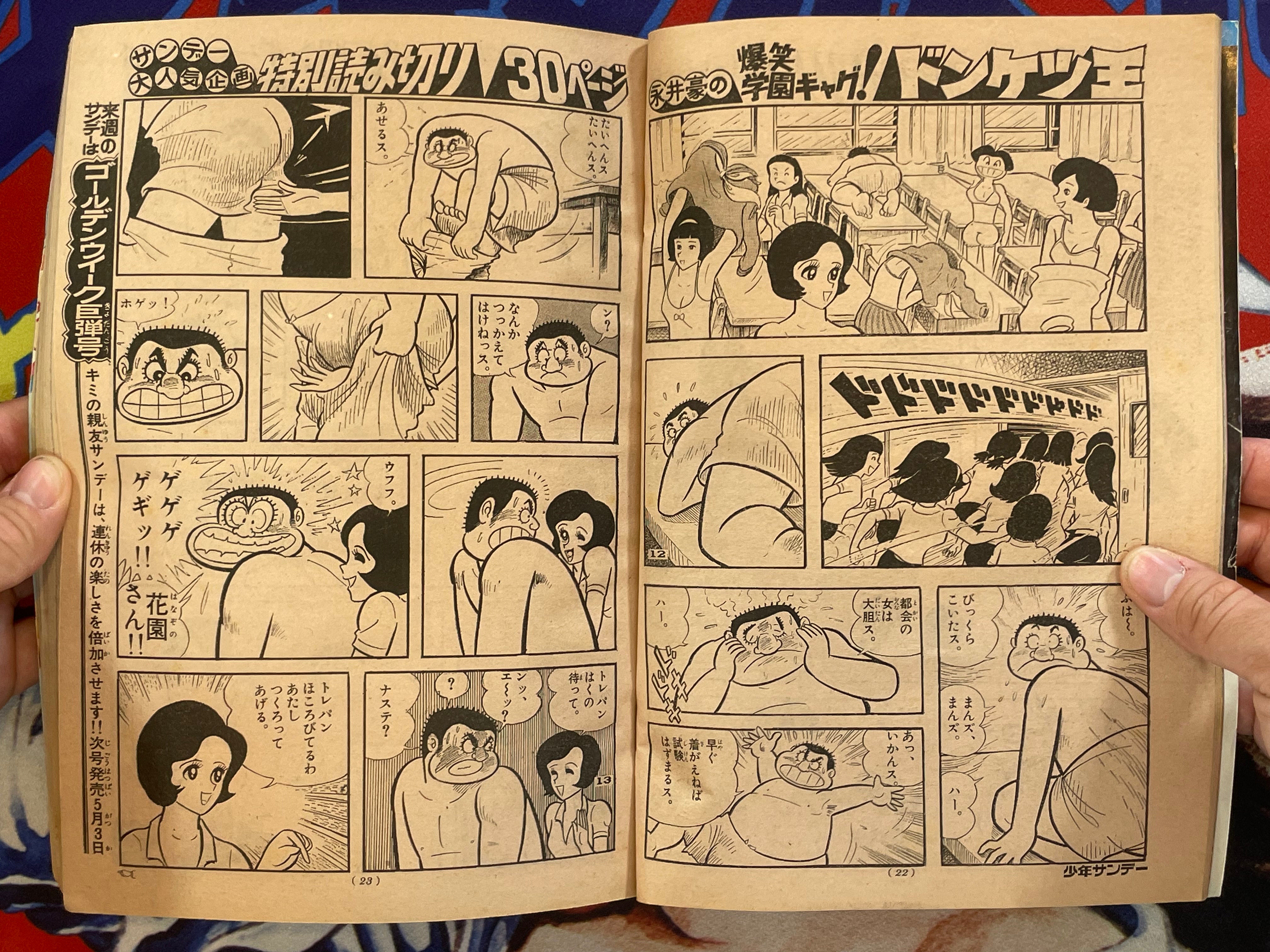 Weekly Shonen Sunday #21 (1974/5/19)