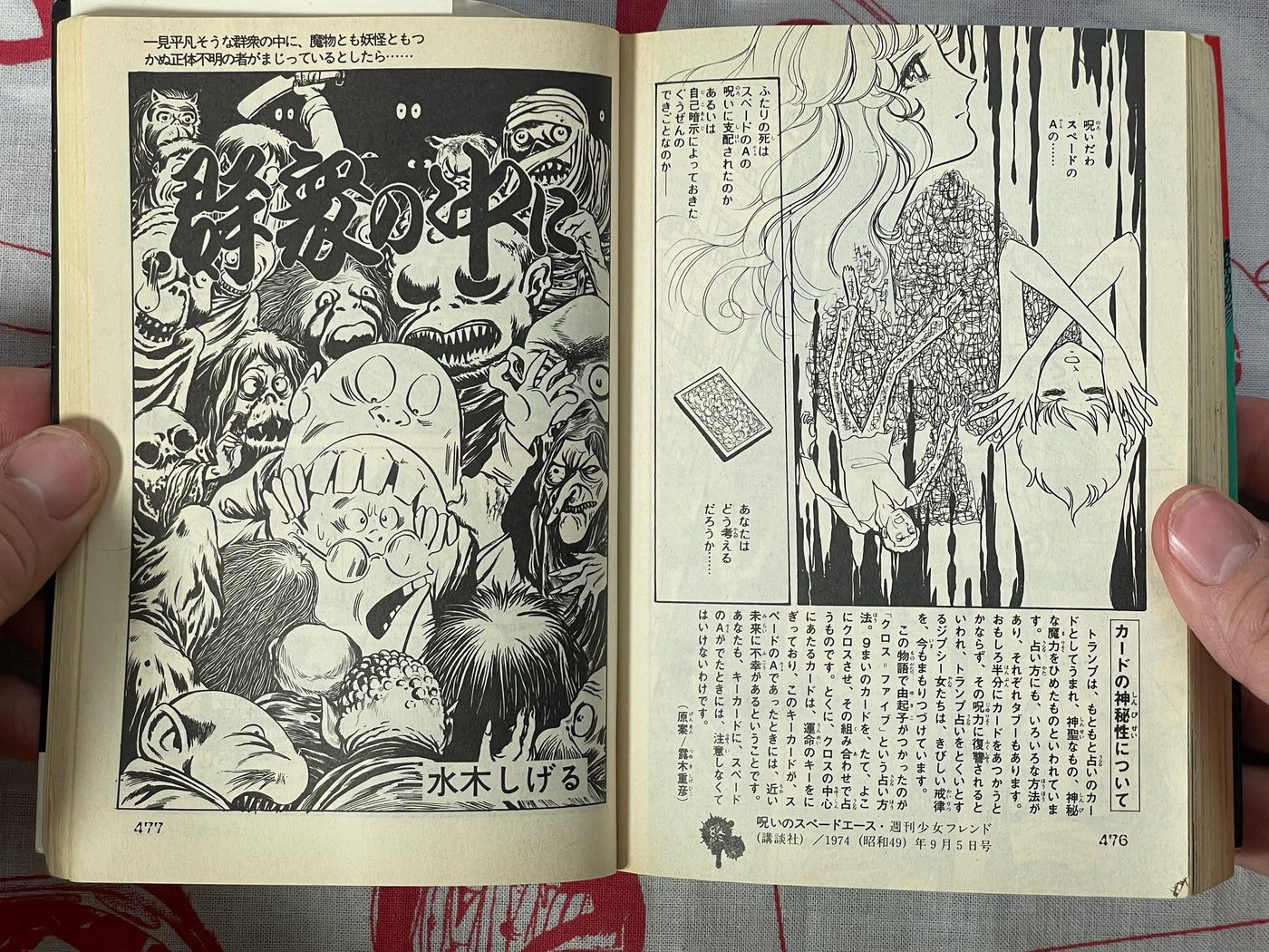 Bizarre Illusion Horror Manga Bunko by Bunshun Bunko Visual Edition (1989)